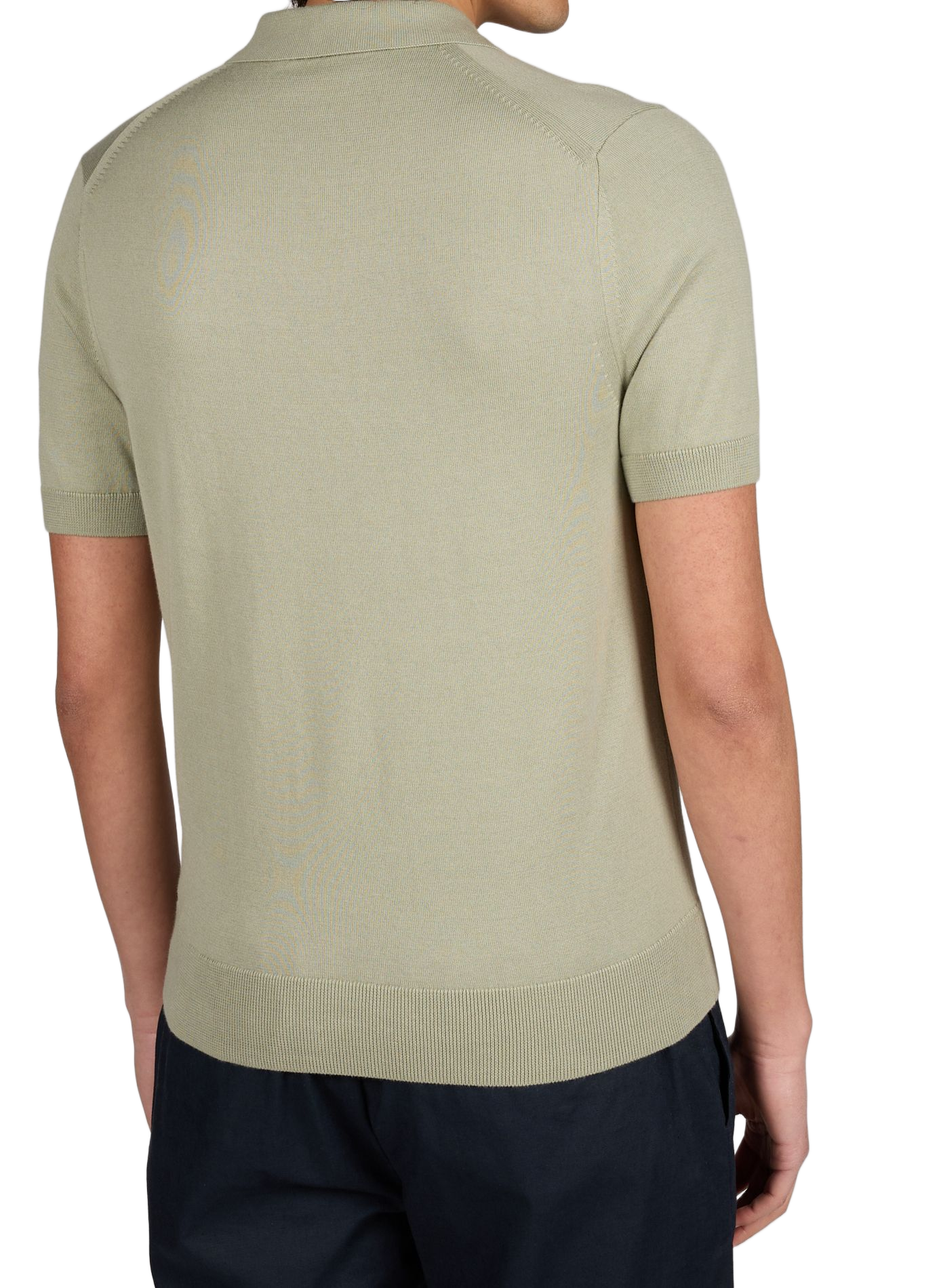 Short sleeve cotton polo shirt FRED PERRY Green