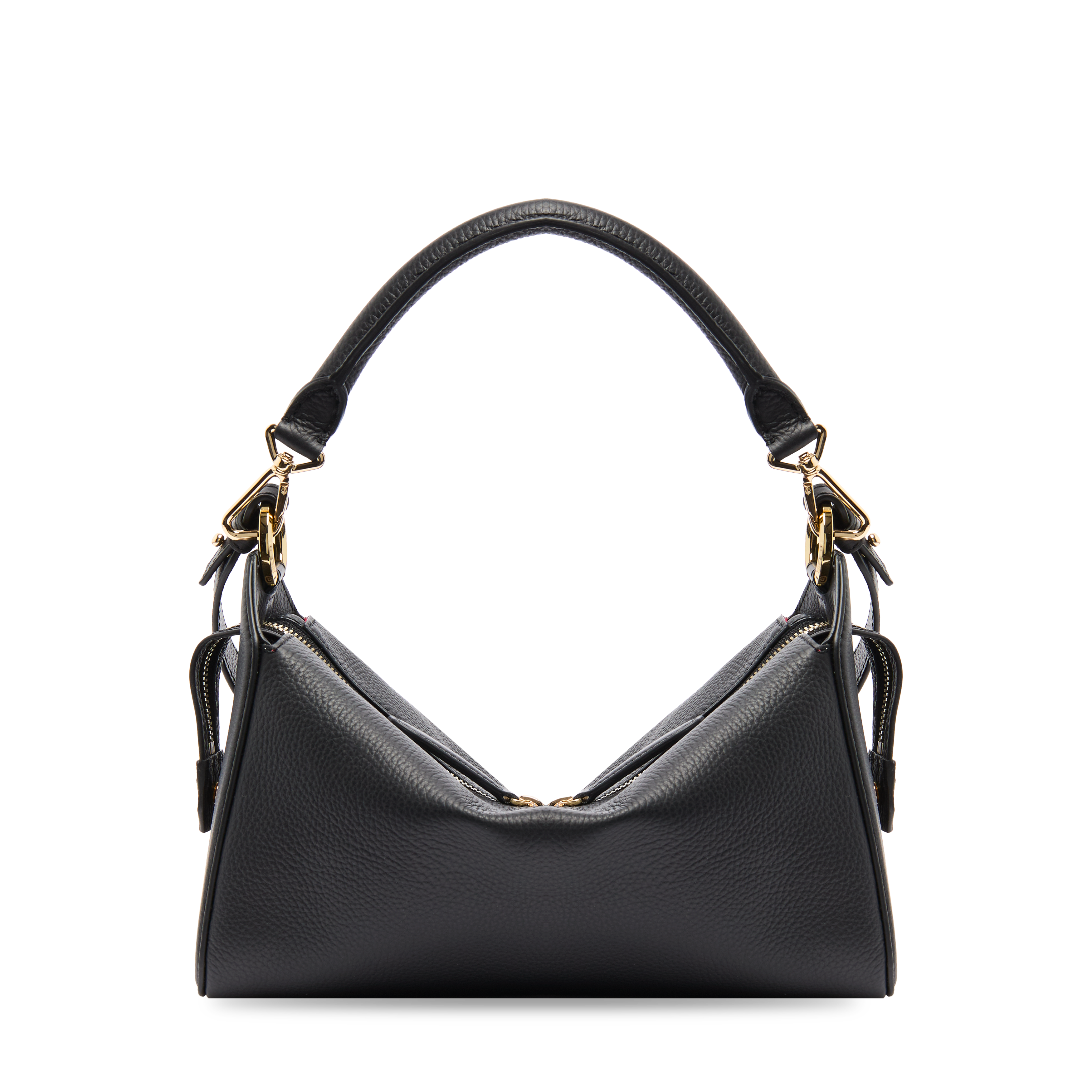 Sac hobo louison de lancel en cuir de vachette graine LANCEL Noir