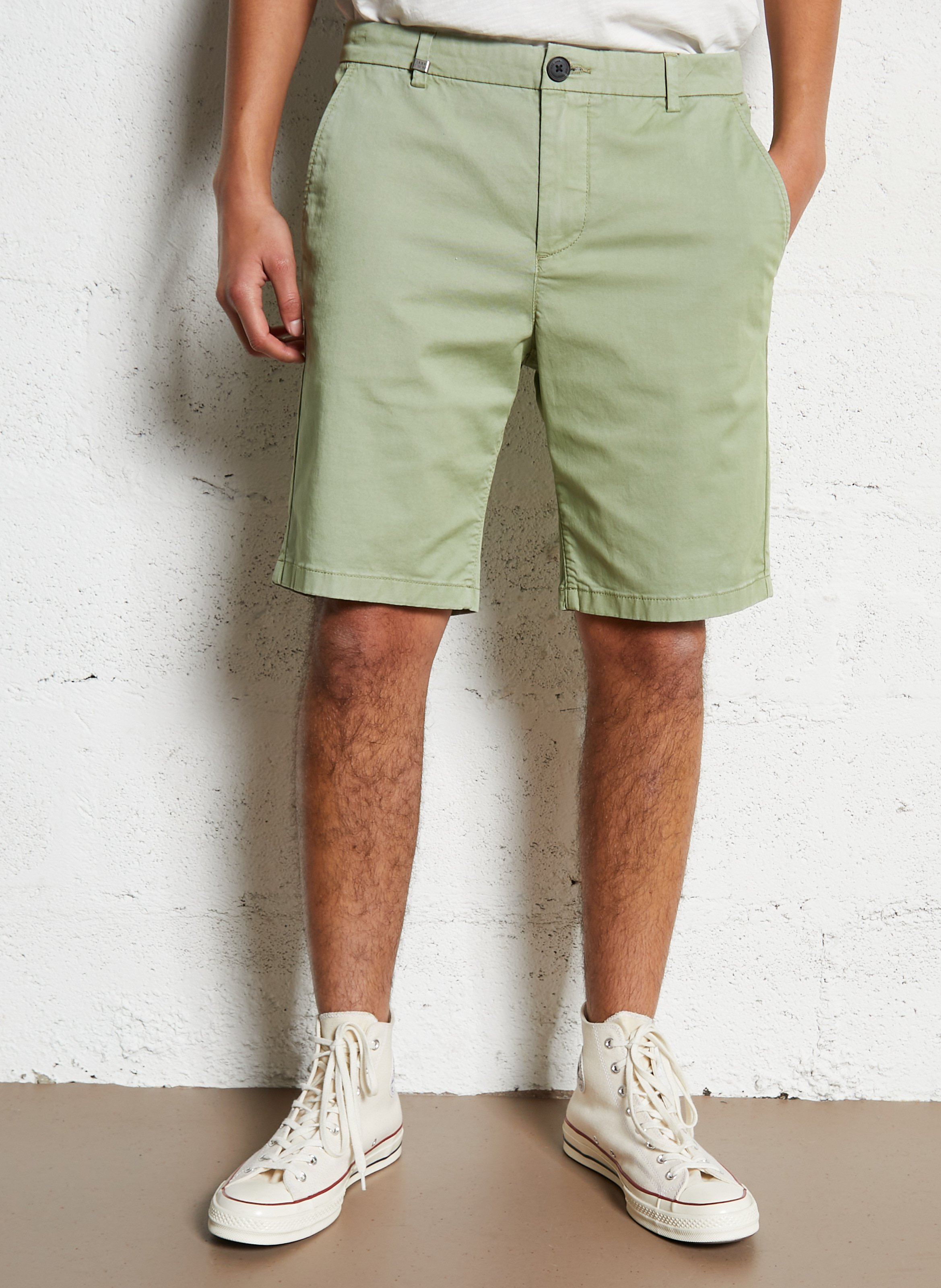 Bermuda en coton IKKS Vert