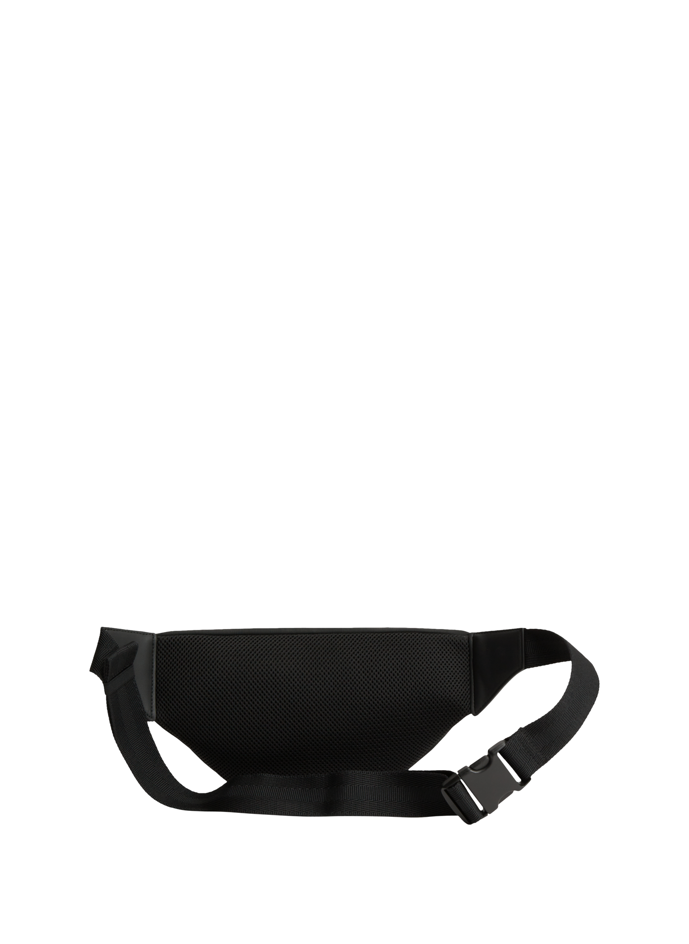 Textured waist bag with embroidered logo TOMMY HILFIGER Black