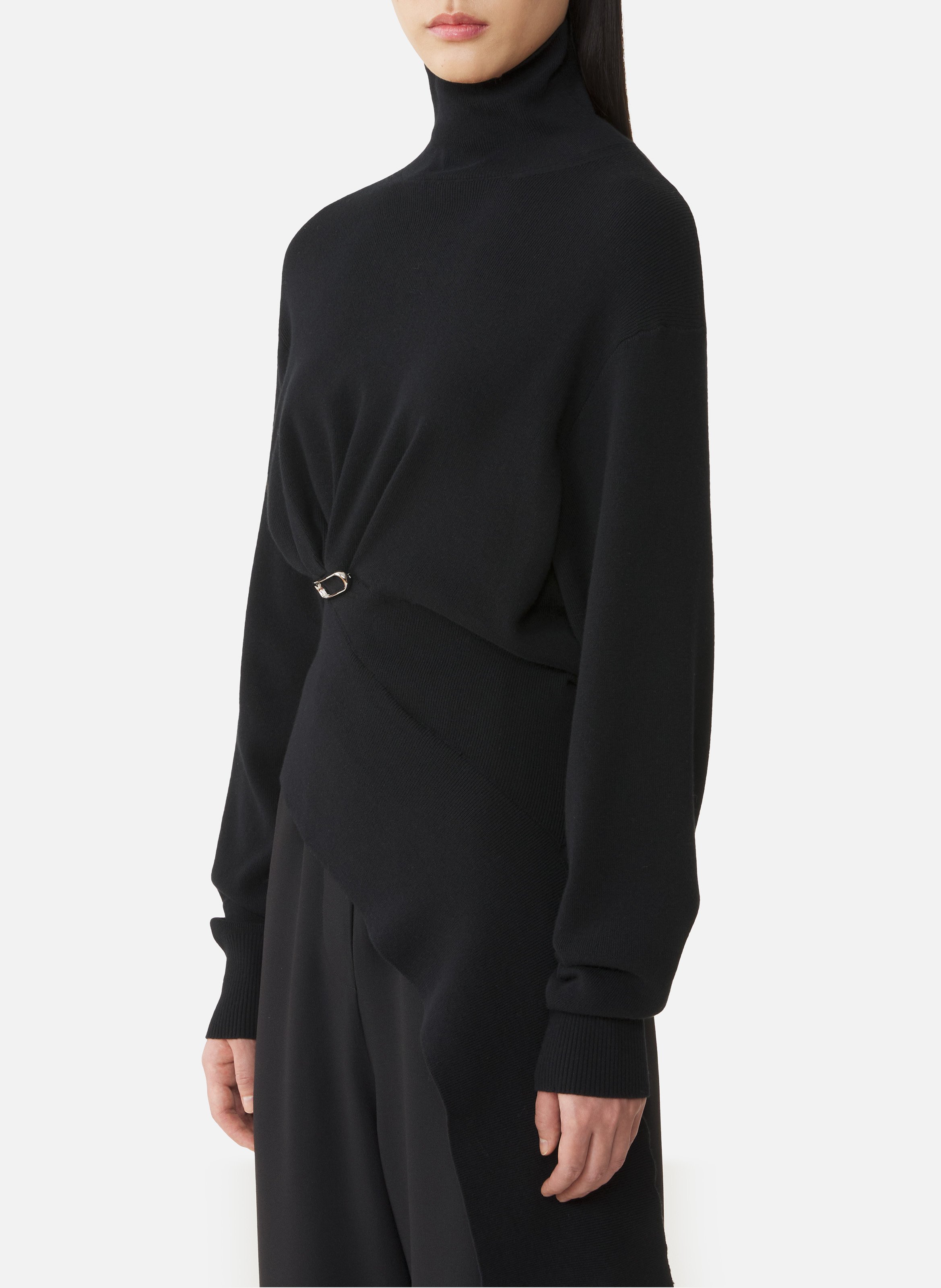 Pull en laine et cachemire LANVIN Noir