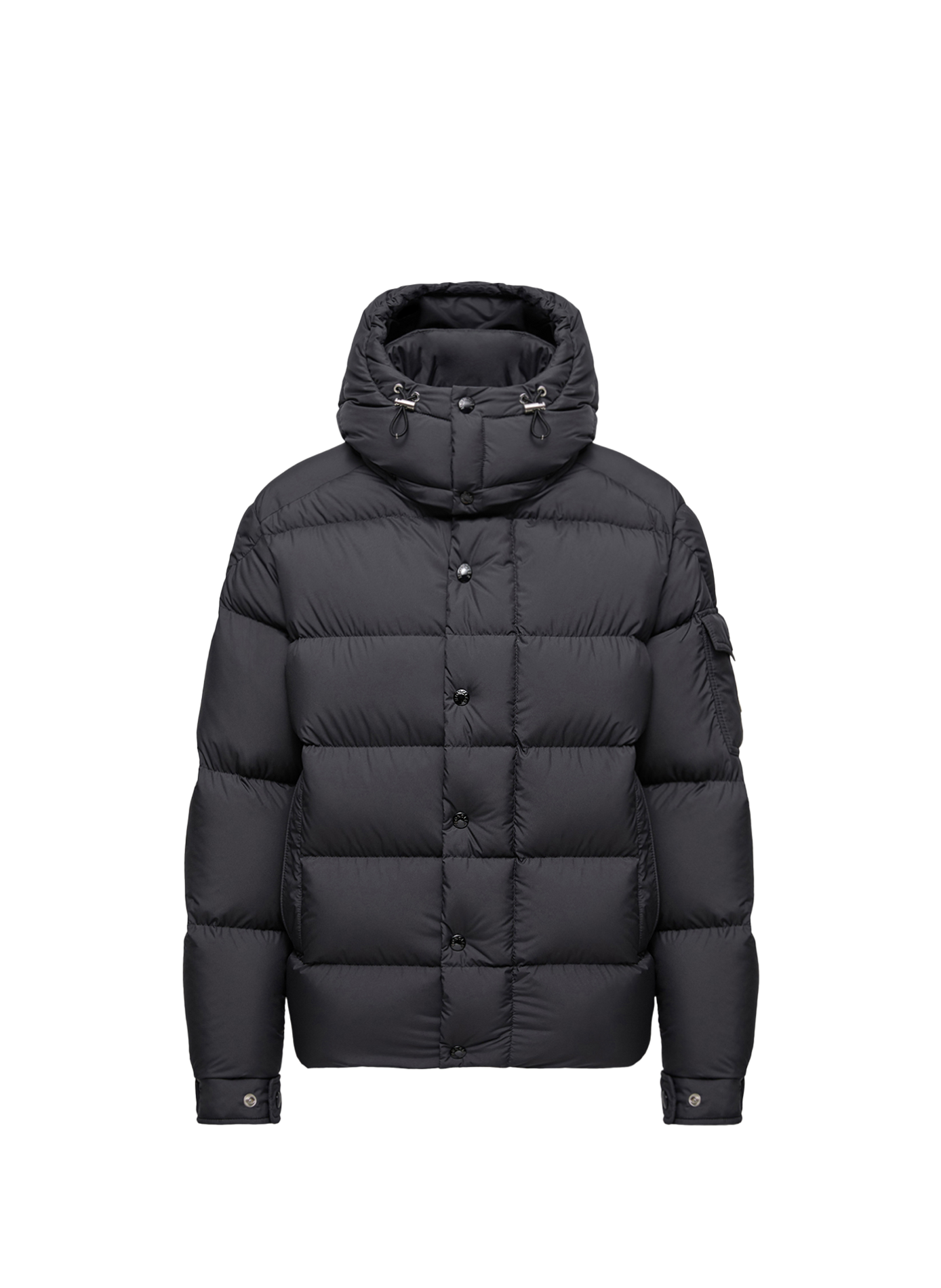 Maya 70 removable hooded puffer coat MONCLER Black