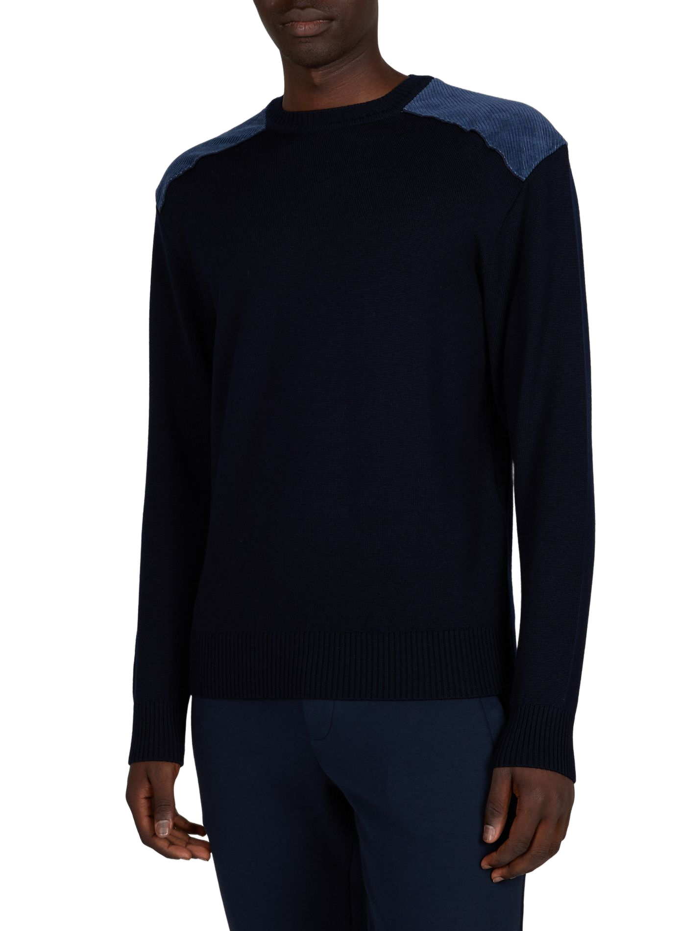 Straight wool jumper PAUL & SHARK Blue