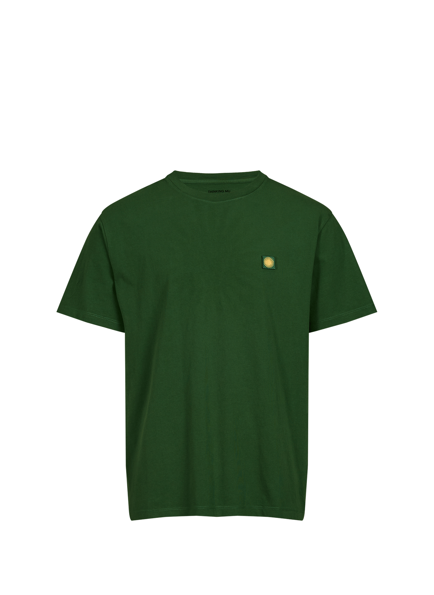 Round neck T-shirt THINKING MU Green