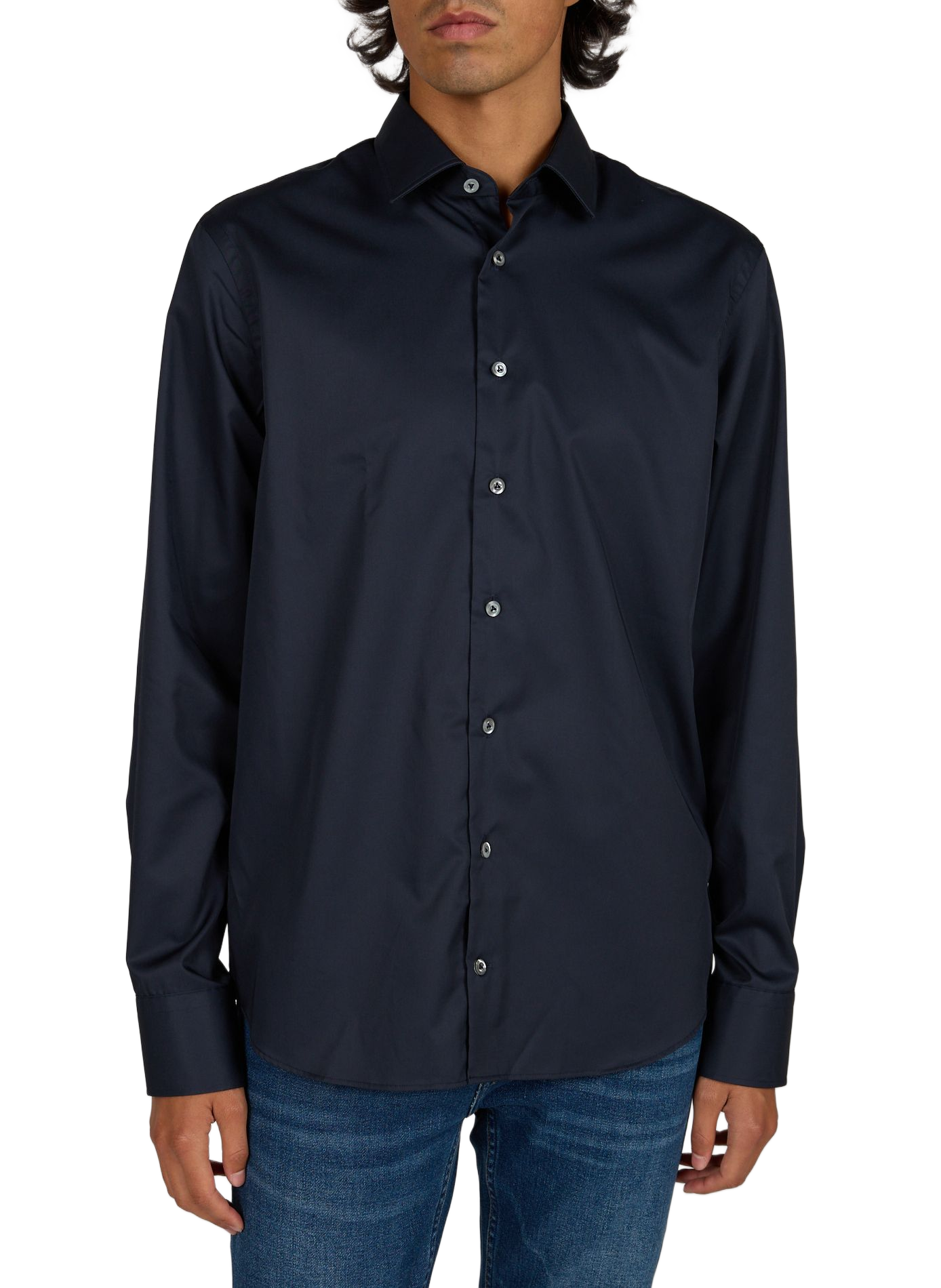 Cotton shirt VAN LAACK Blue