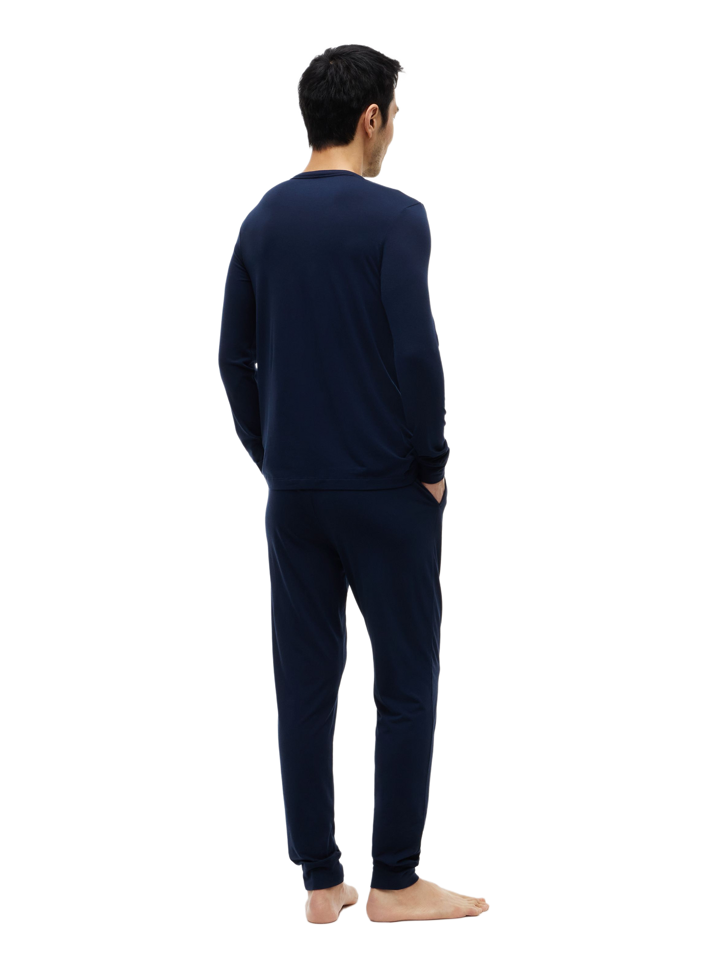 Long logo pyjamas TOMMY HILFIGER Blue