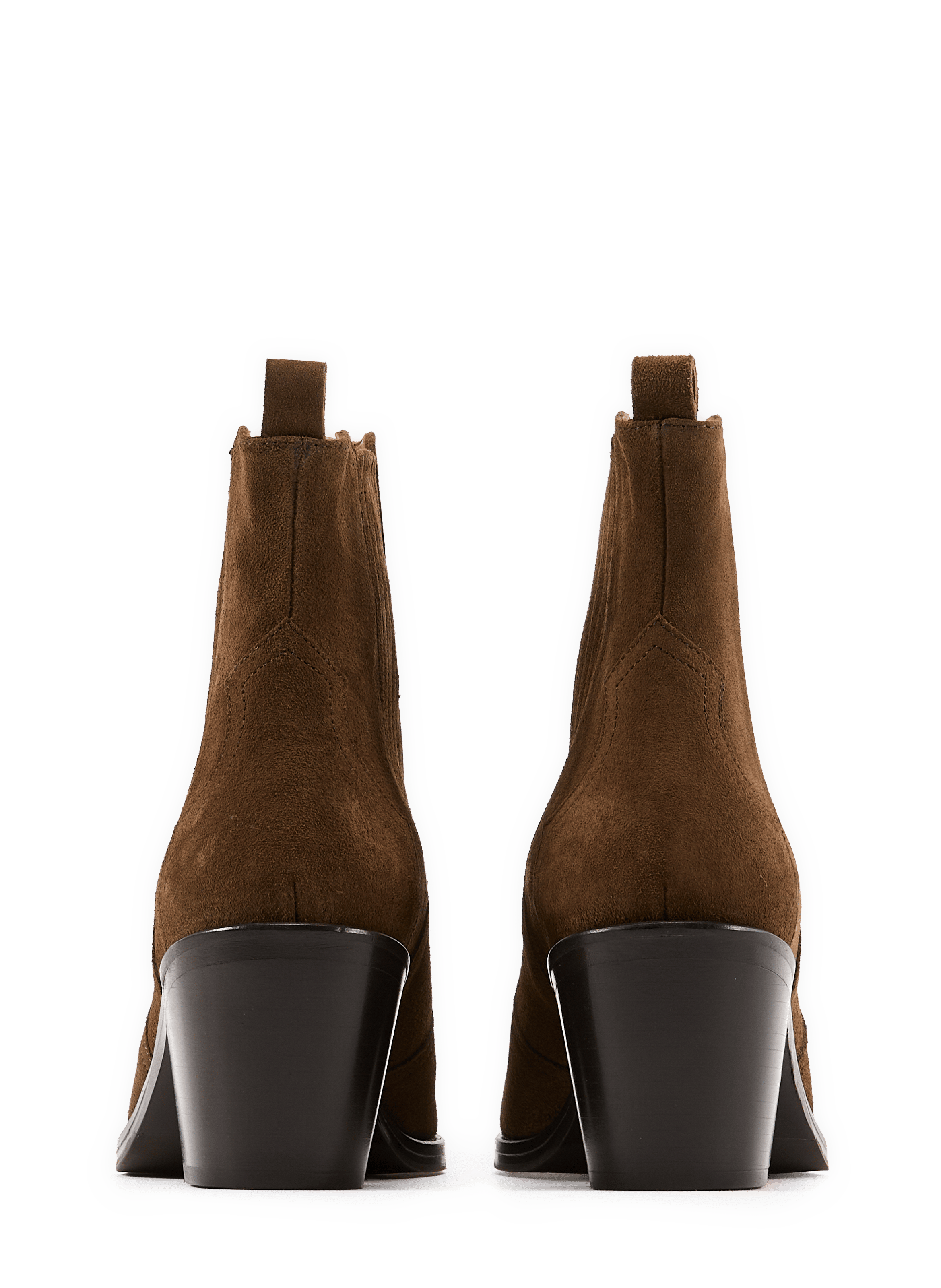Bottines en cuir BOBBIES Braun