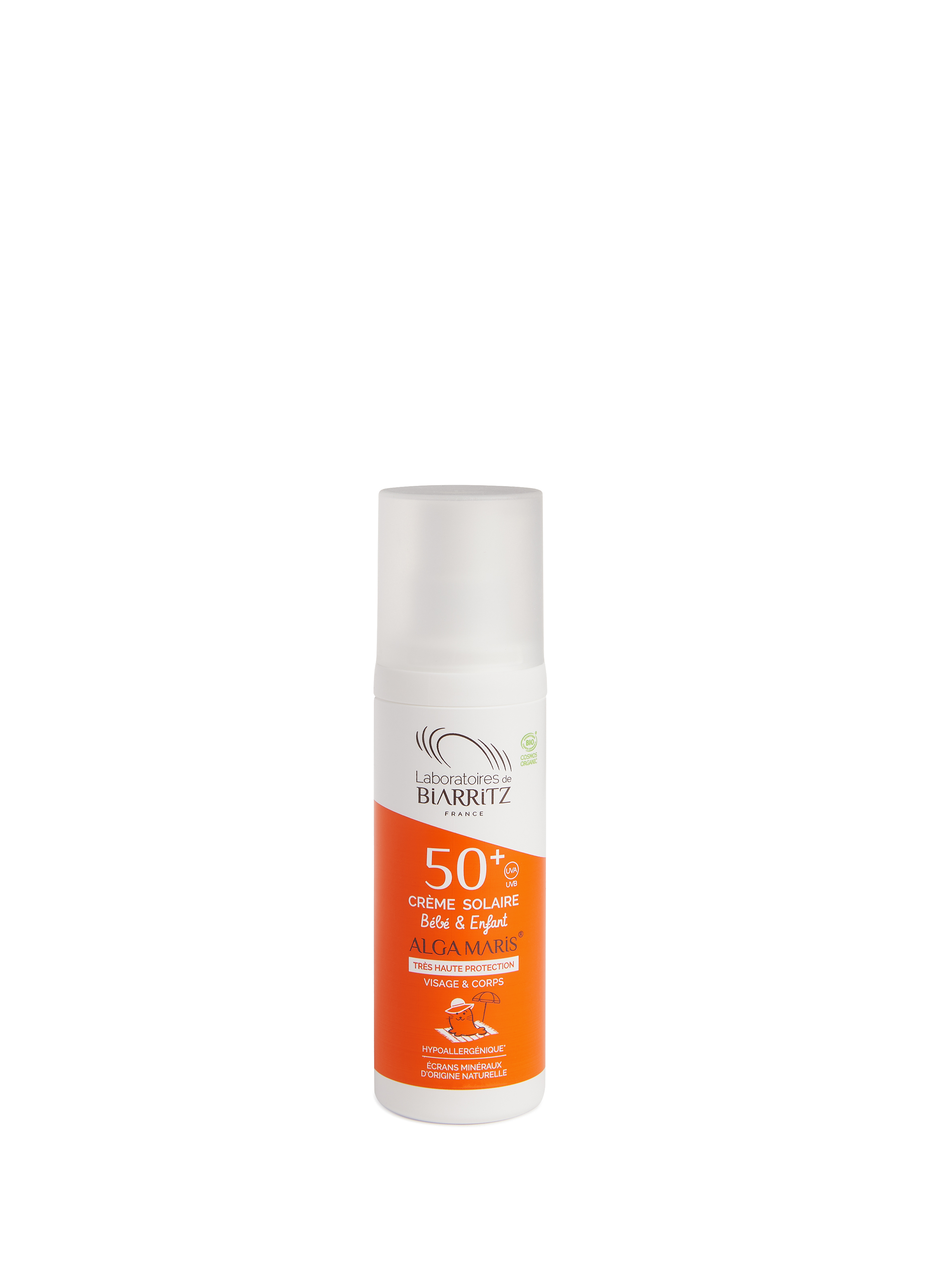 Alga Maris - Crème solaire bébé enfant SPF50+