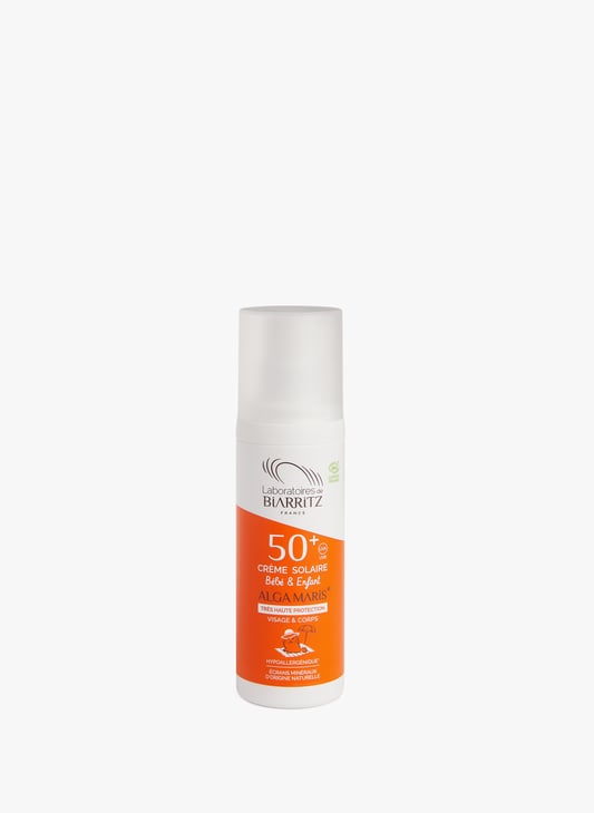 Alga Maris - Crème solaire bébé enfant SPF50+