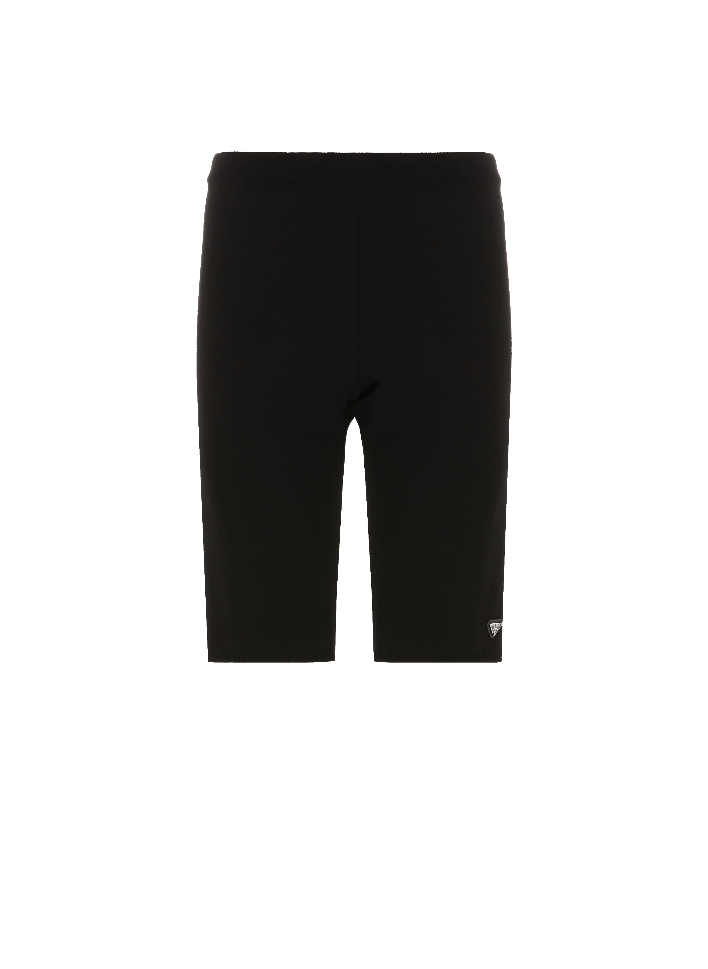 PRADA Cycliste en maille Noir