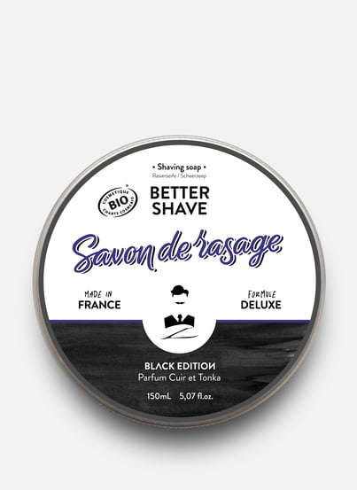 BETTER SHAVE - Black Edition shaving soap MONSIEUR BARBIER BETTER SHAVE - Black Edition shaving soap MONSIEUR BARBIER