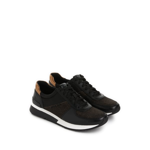 Baskets Allie avec fils métallisés