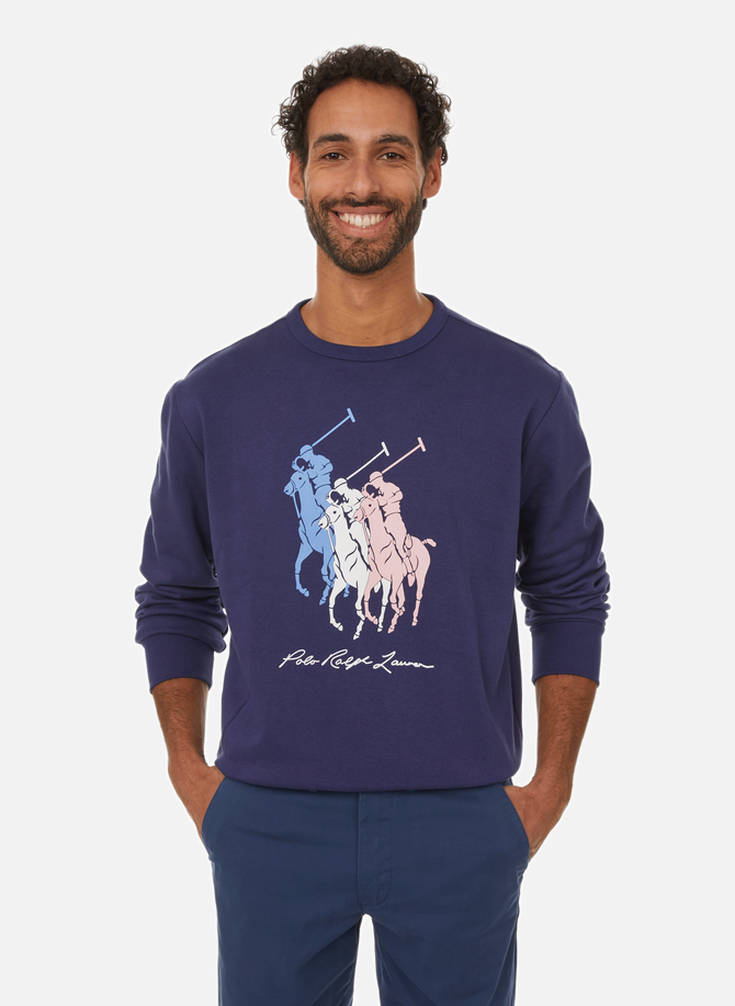 POLO RALPH LAUREN cotton-blend logo sweatshirt