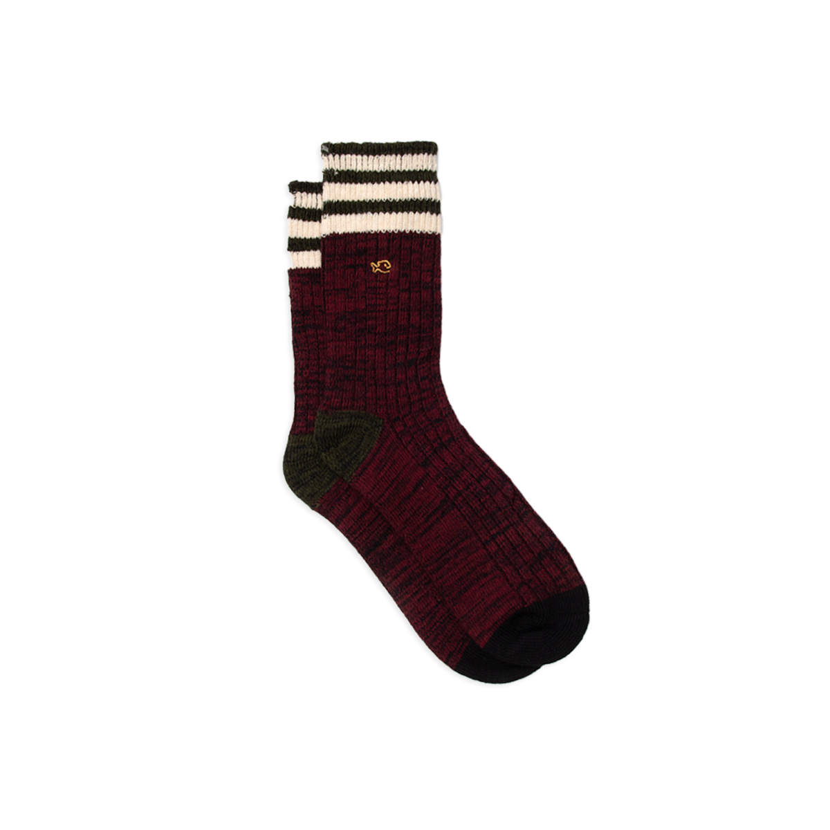 Chaussettes en coton épais club BILLYBELT Rouge