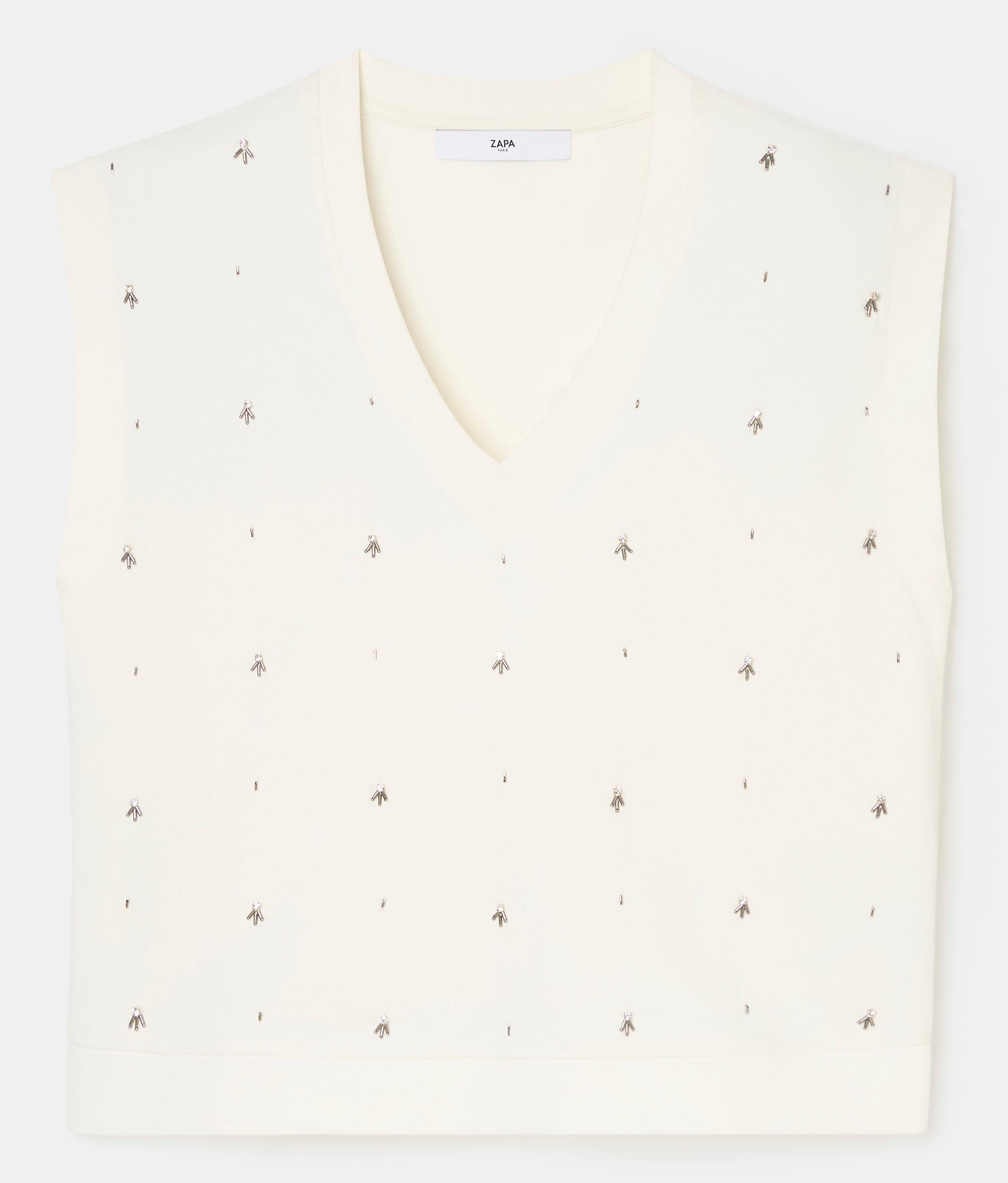 Top  trisha ZAPA Blanc