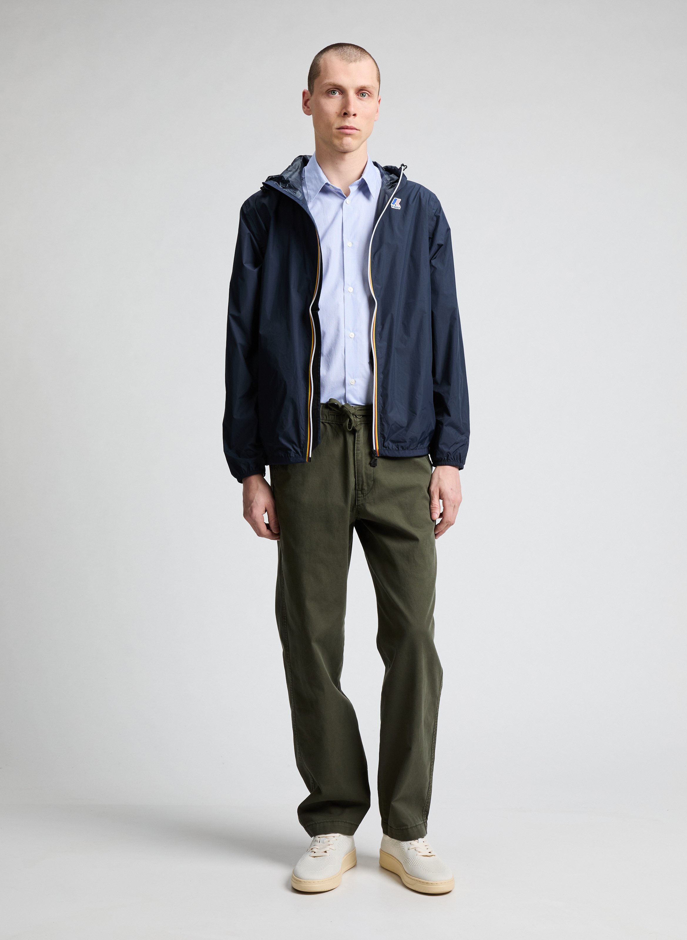 Jacket The real Claude 4.0 K-WAY Blue