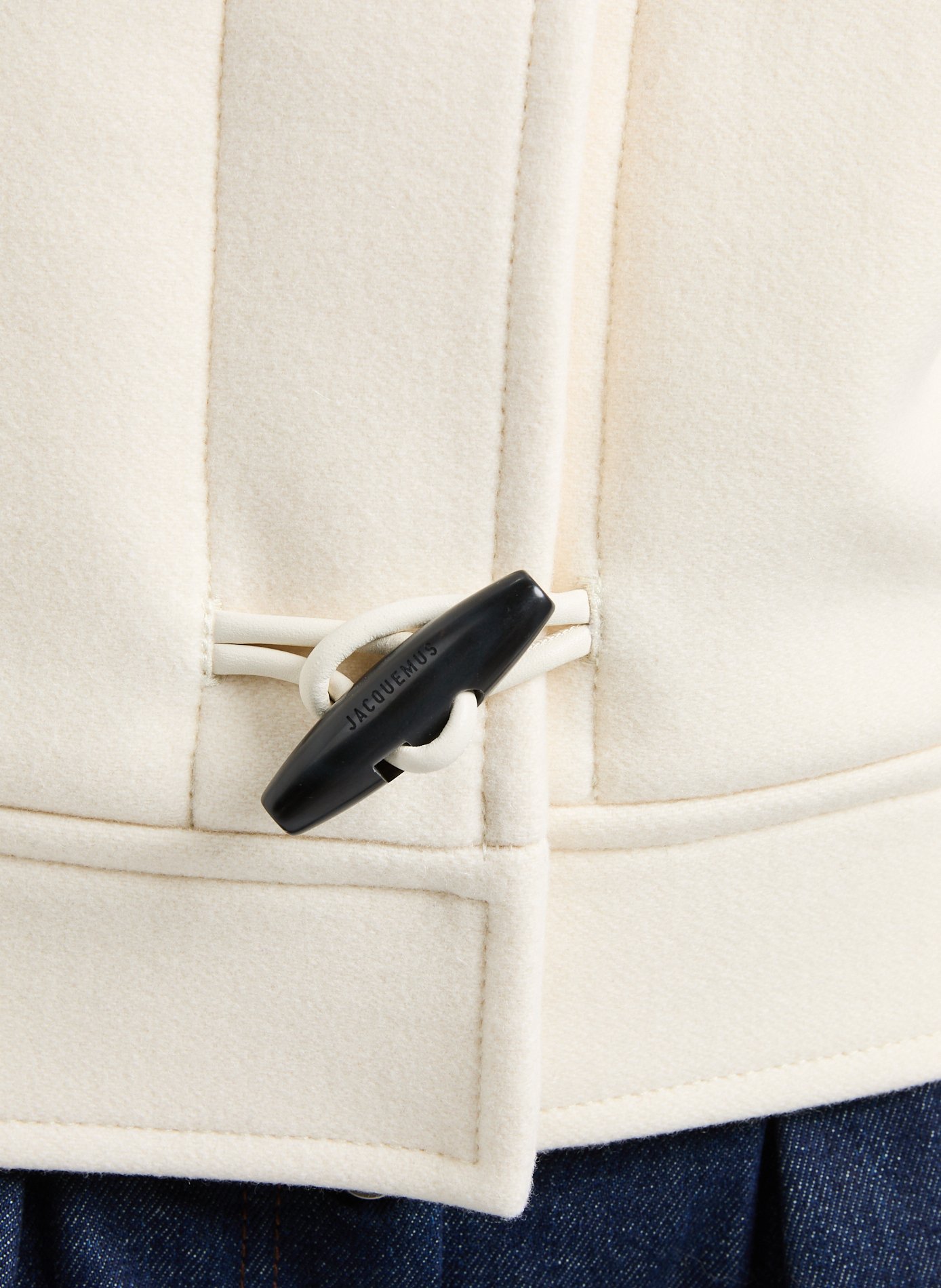 The Cabana wool duffle coat JACQUEMUS White