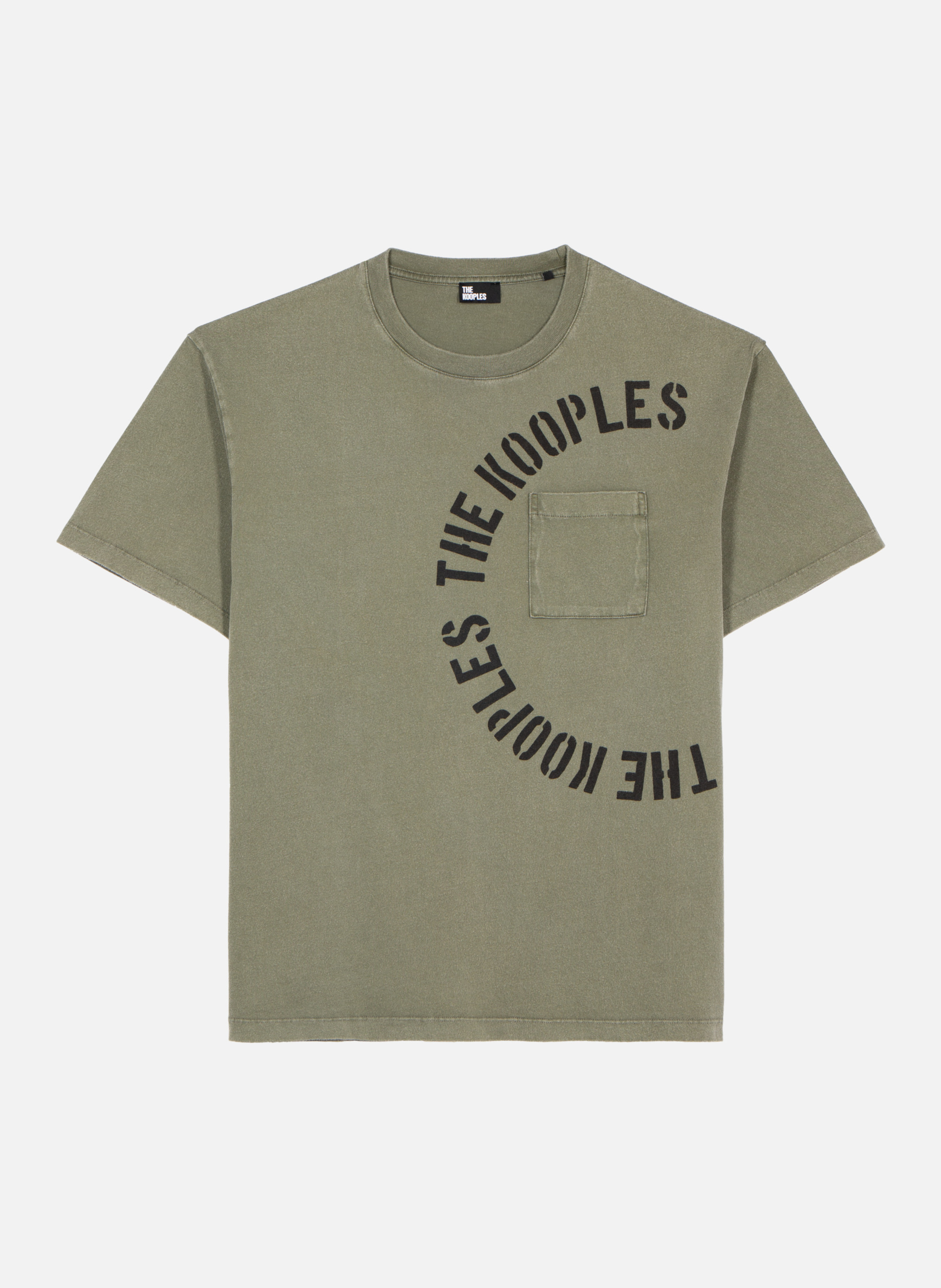 T-shirt avec sérigraphie THE KOOPLES Vert