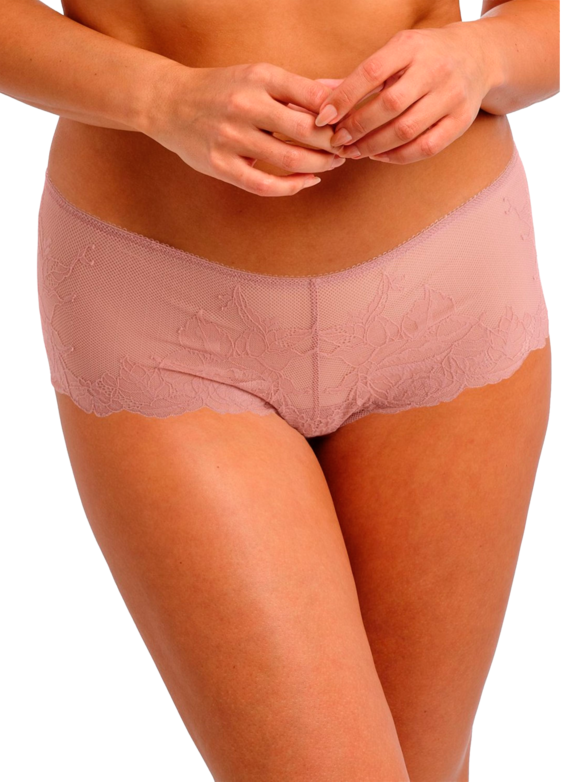 Heather Hills lace tanga WACOAL Pink