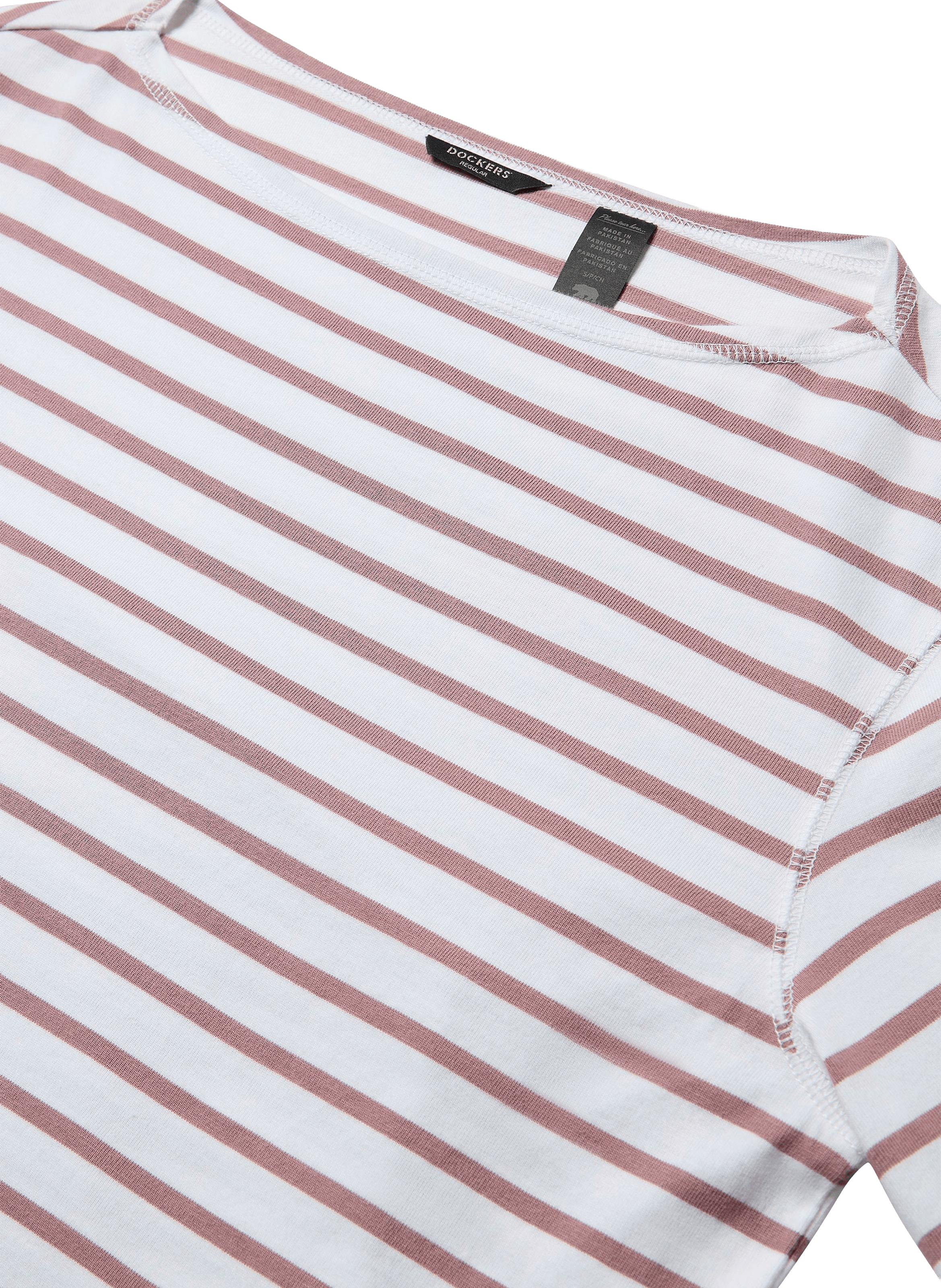 T-shirt rayé en coton DOCKERS Multicolore