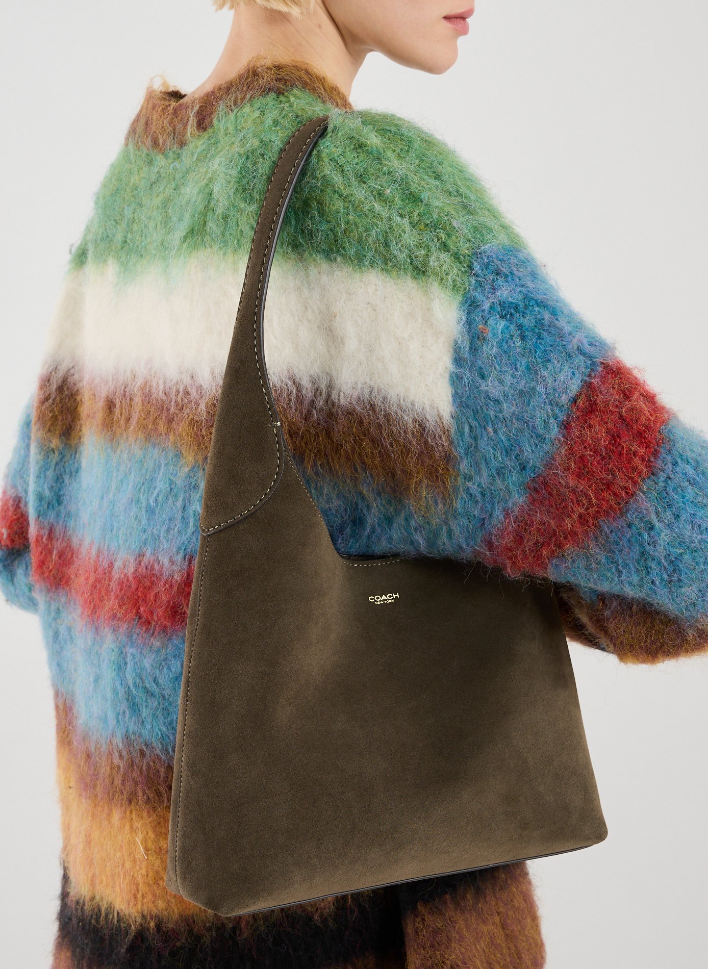 Sac à main Brooklyn 28 COACH Vert