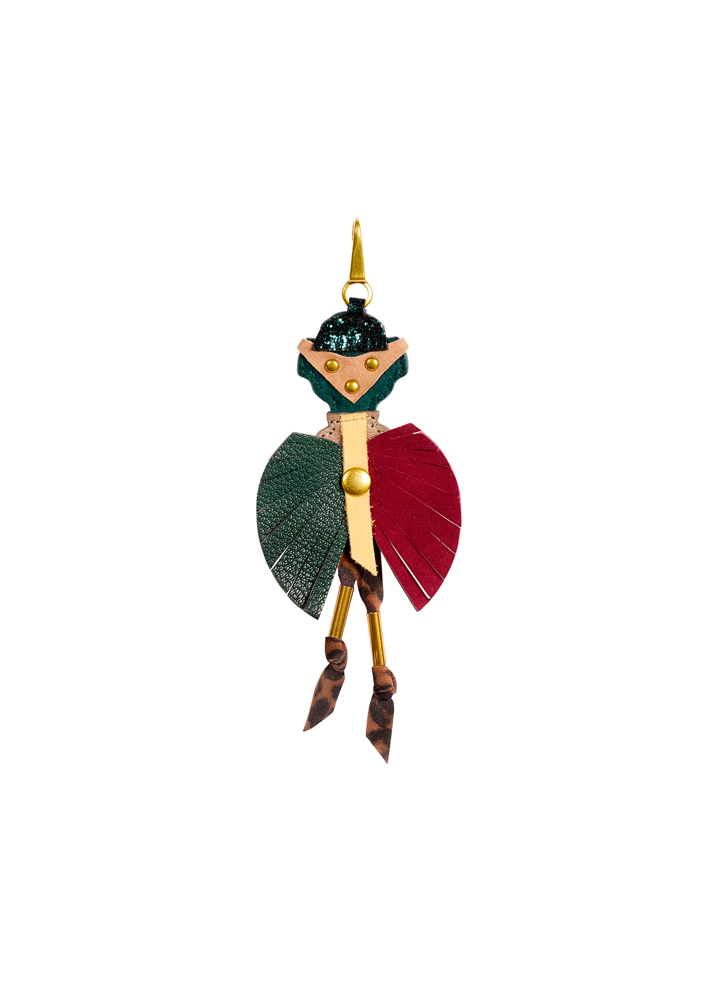 Leather keyring Daniel Multico leo