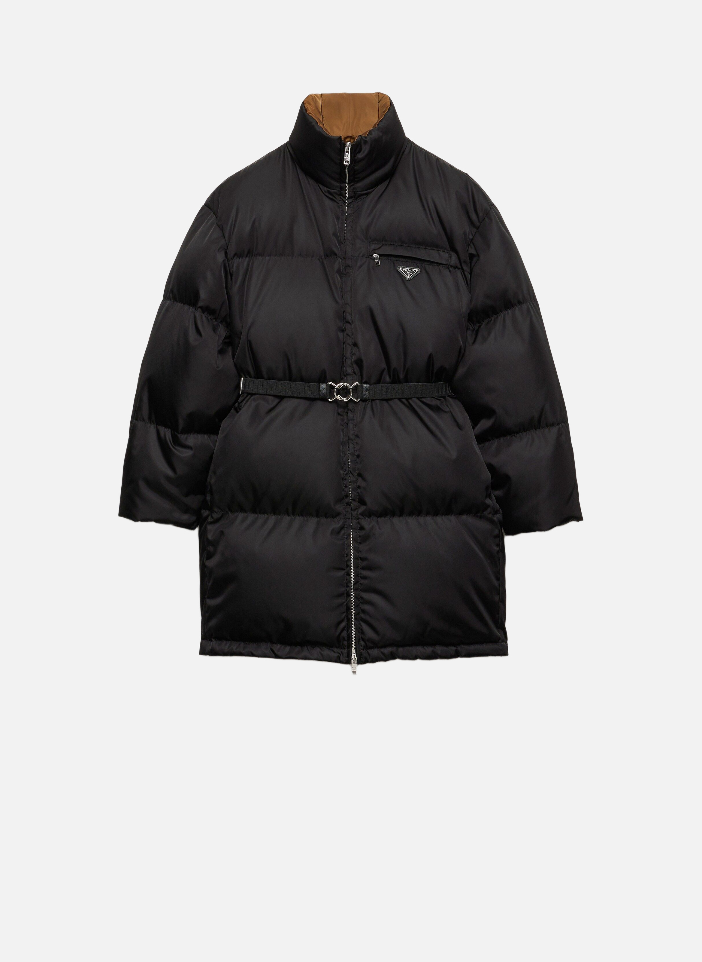 Doudoune en re-nylon PRADA Noir