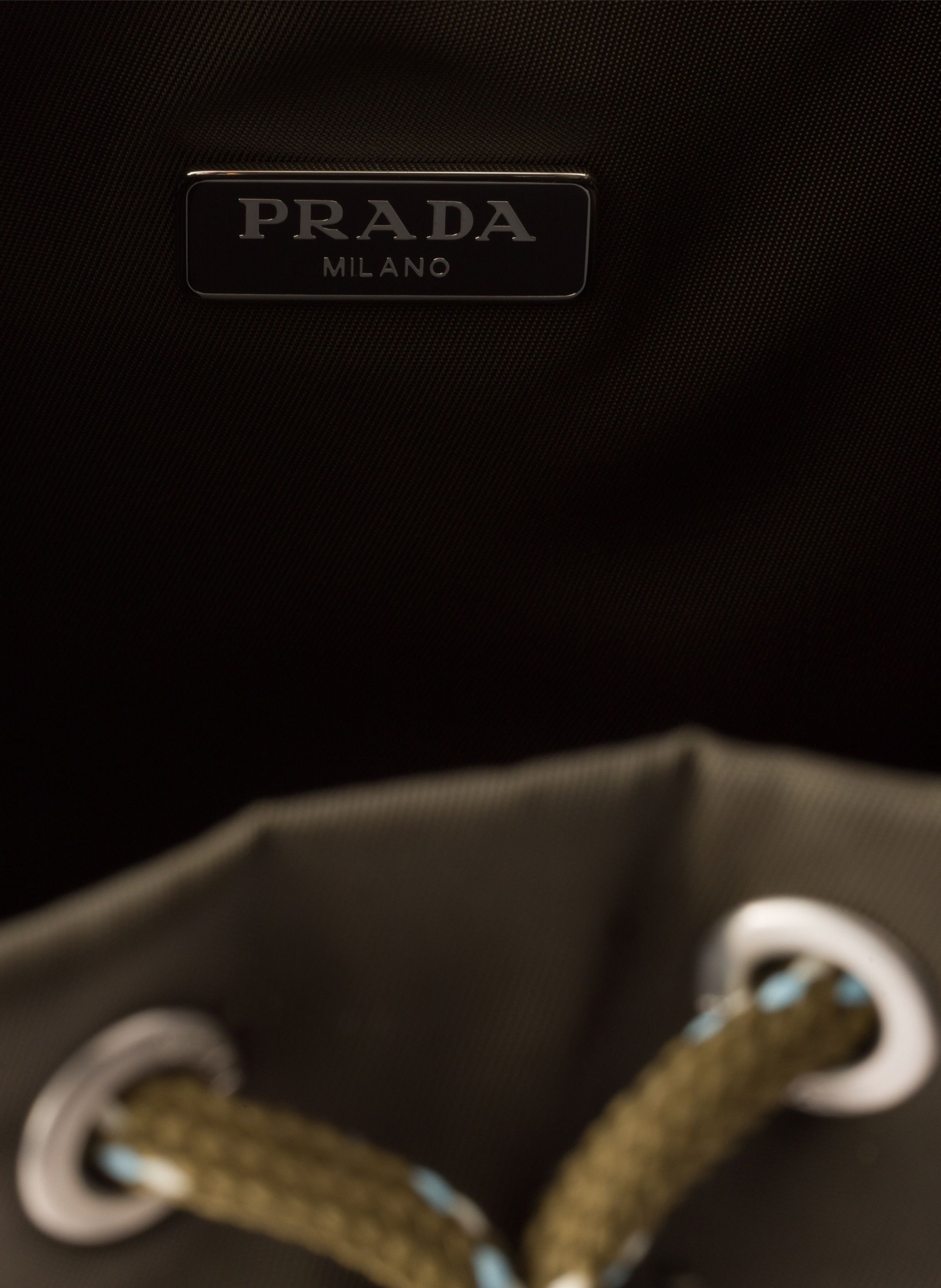 Pochette prada speedrock en re-nylon et cuir PRADA Vert