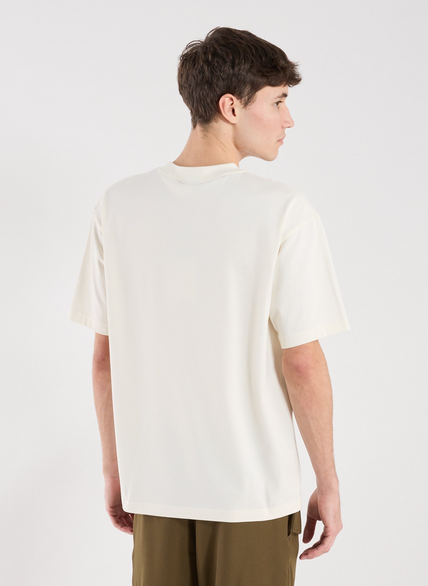 Le T-shirt Homard en coton DROLE DE MONSIEUR Beige