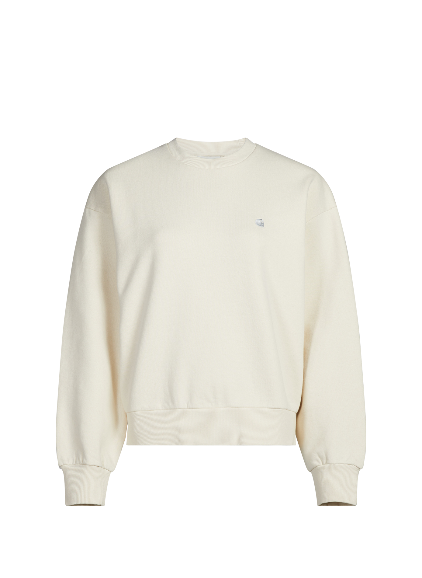 Sweatshirt Casey à col rond en coton CARHARTT WIP Beige