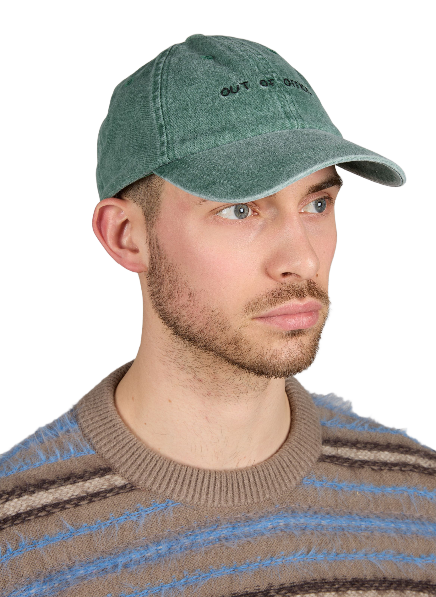 Out Of Office cotton cap MAISON LABICHE Green