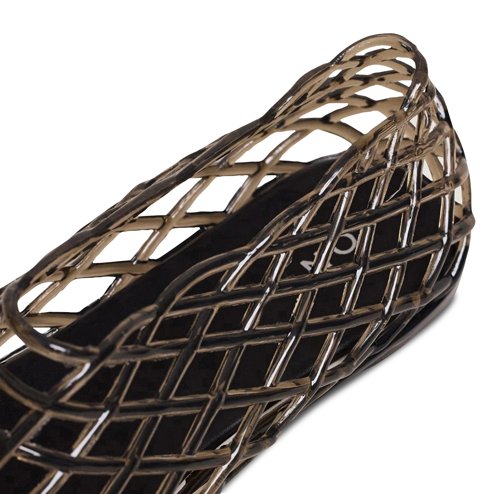 Ballerines montantes ajourées ursula JONAK Noir