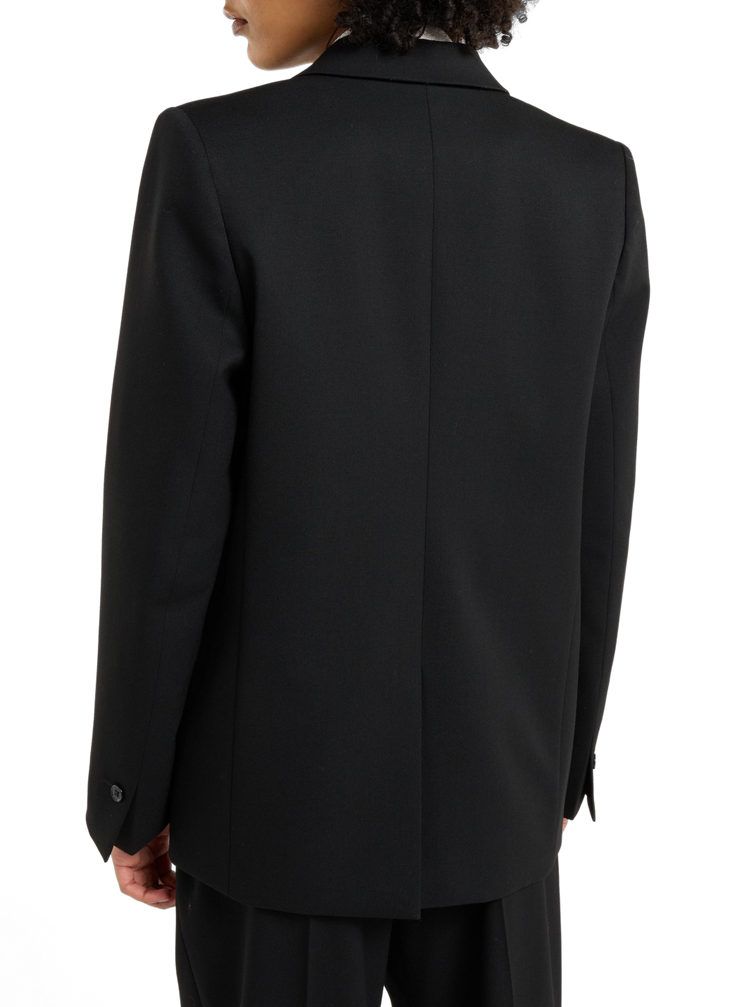 Shoulder-padded blazer SAISON 1865 Black