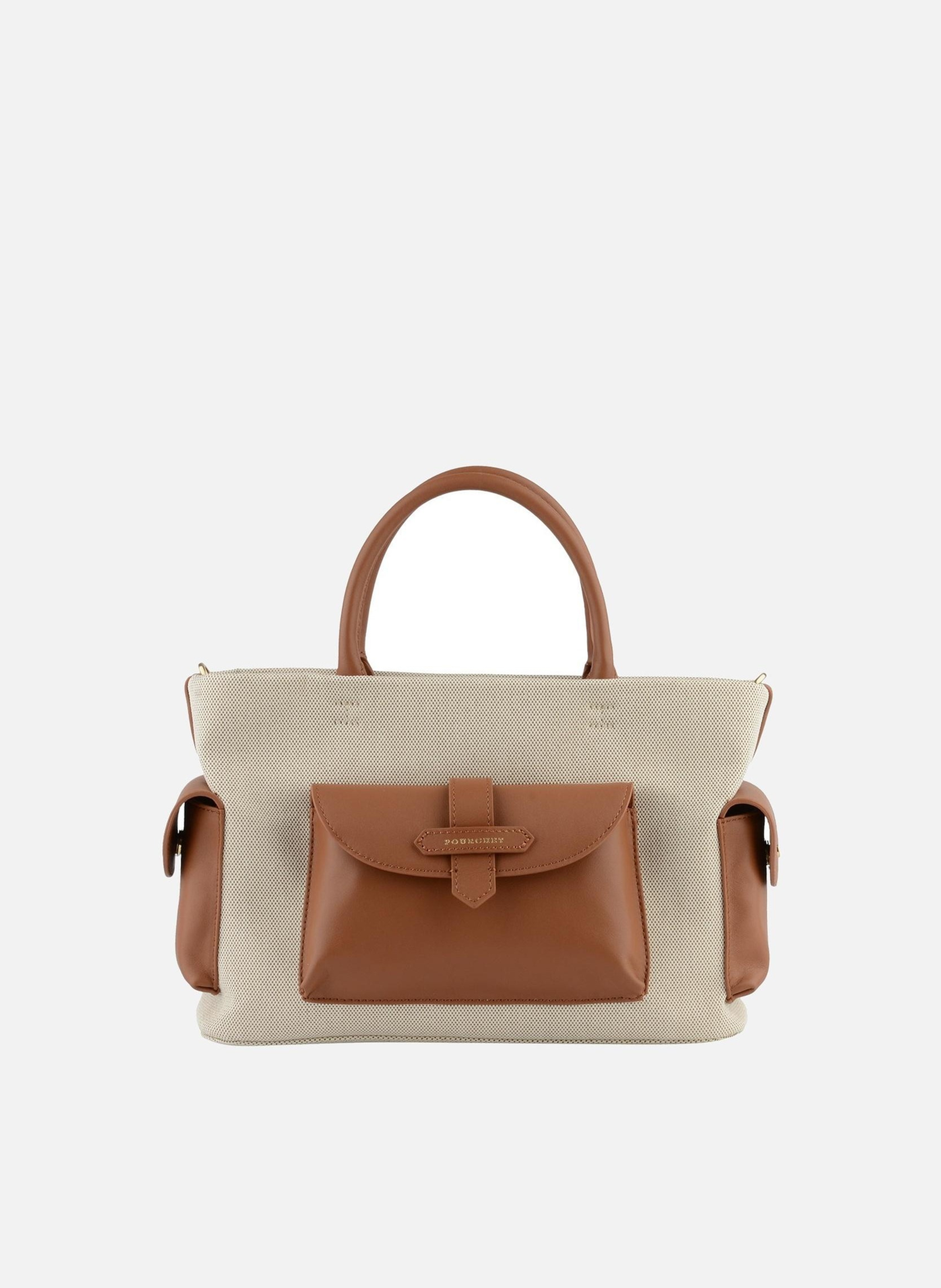 Reporter coton | sac à main POURCHET Doré