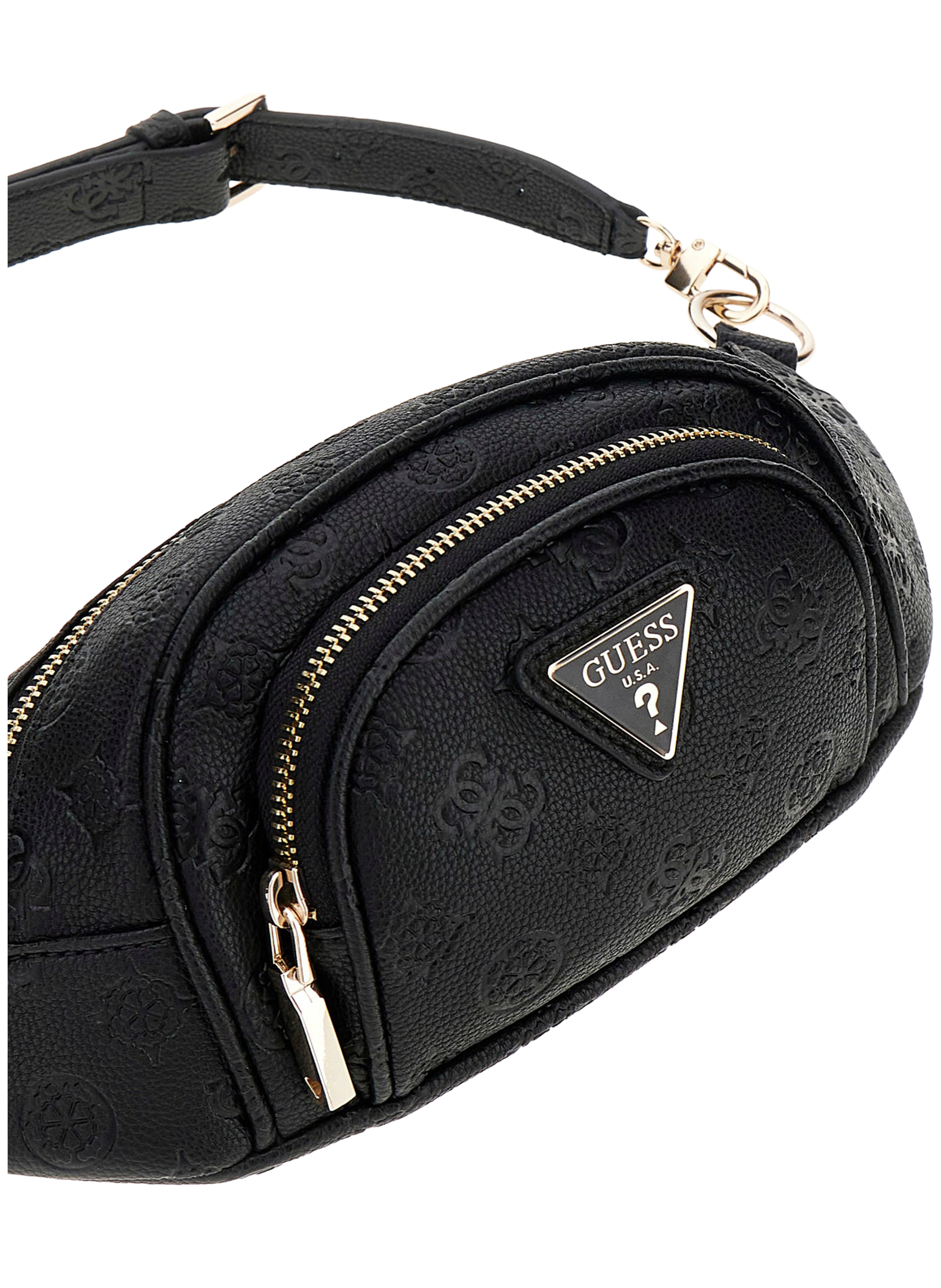 Logo-printed Wilder fanny pack GUESS Black