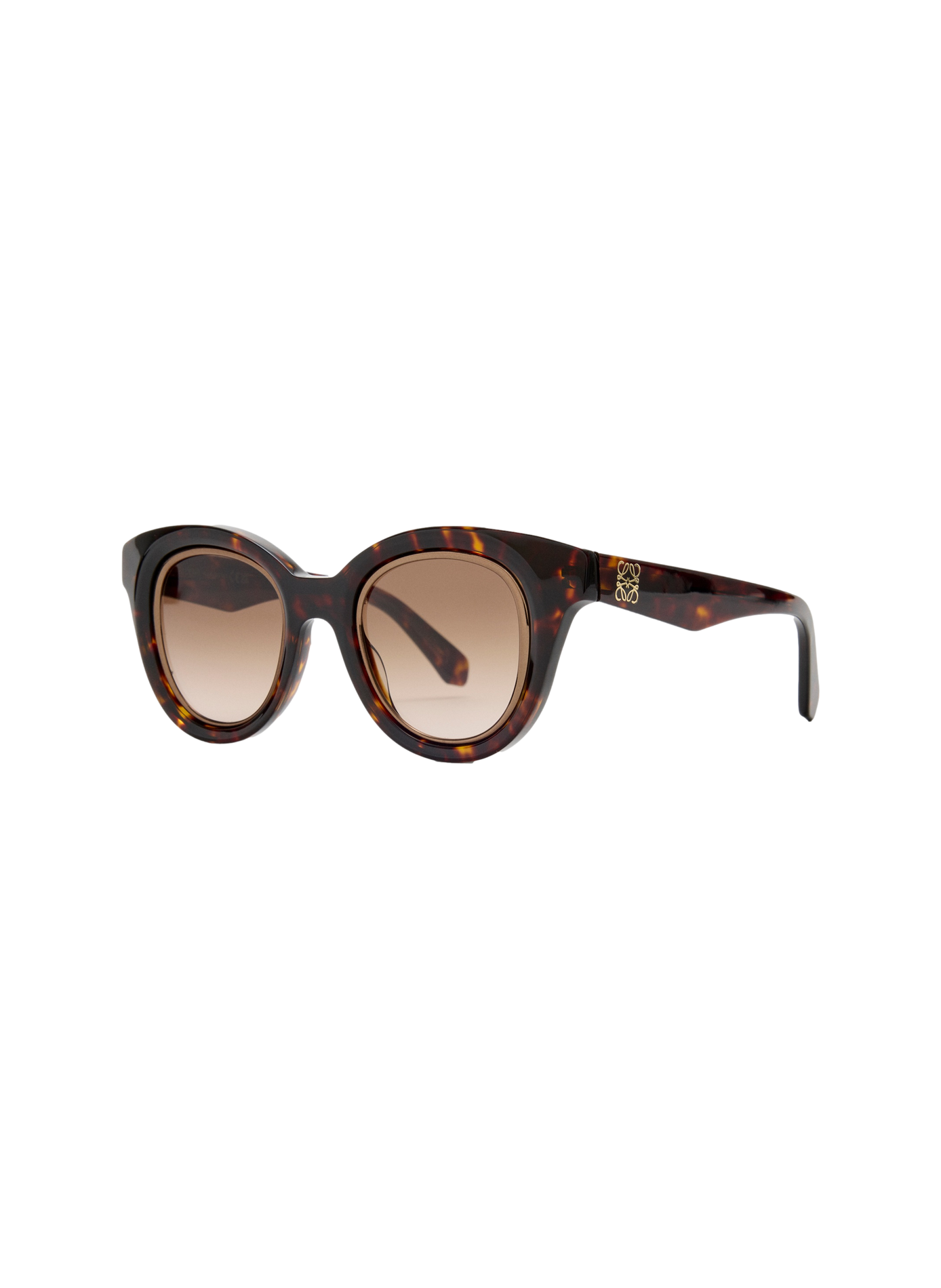 Lunettes de soleil Mini Anagram Butterfly LOEWE Marron