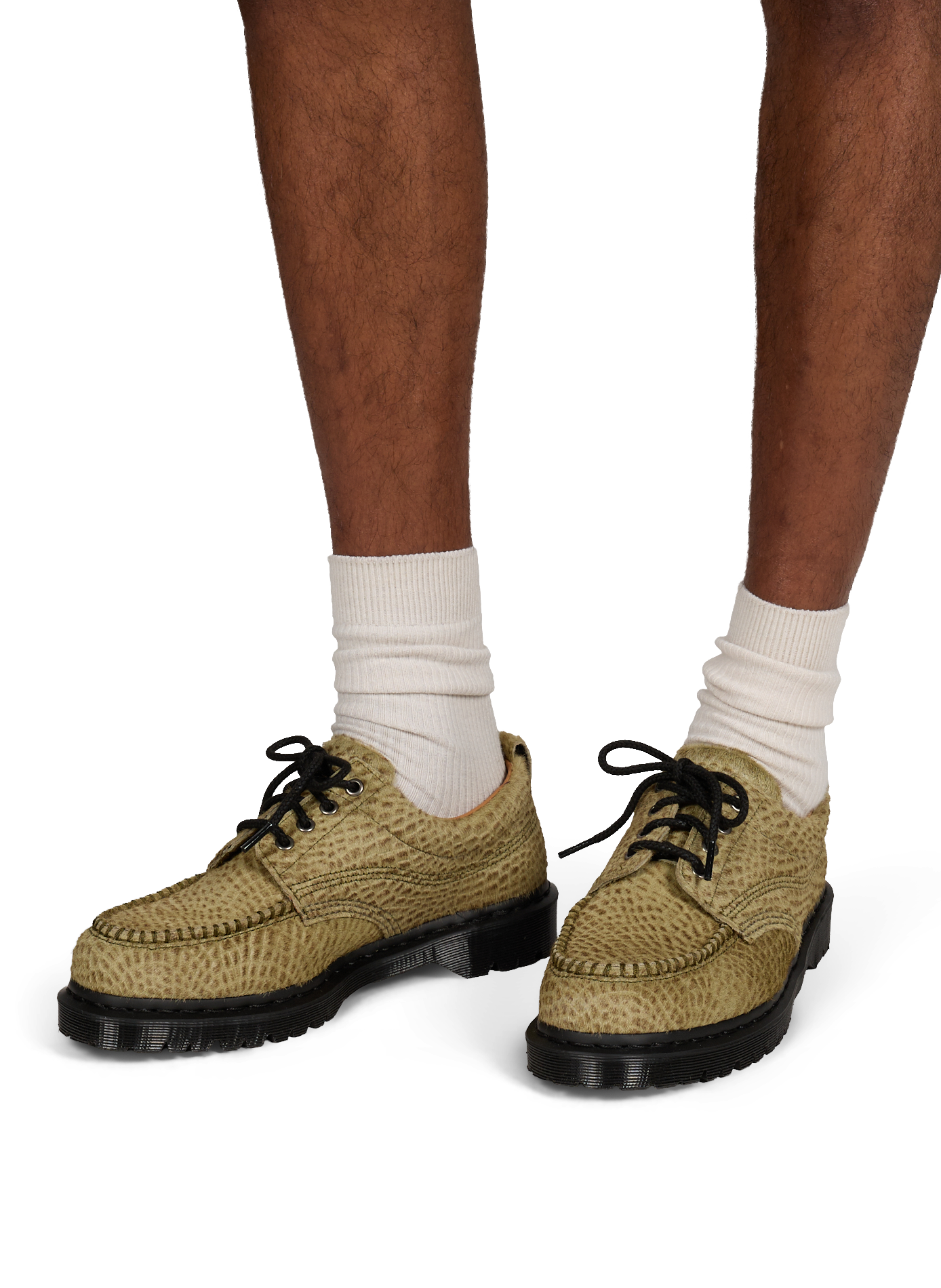 Derbies Lowell en cuir DR. MARTENS Marron