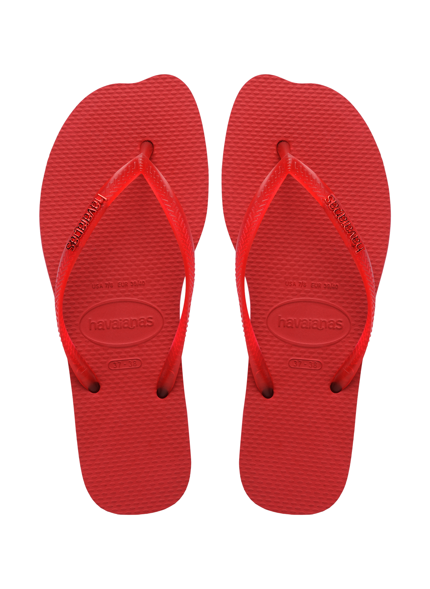 Tongs Slim Split HAVAIANAS Rouge