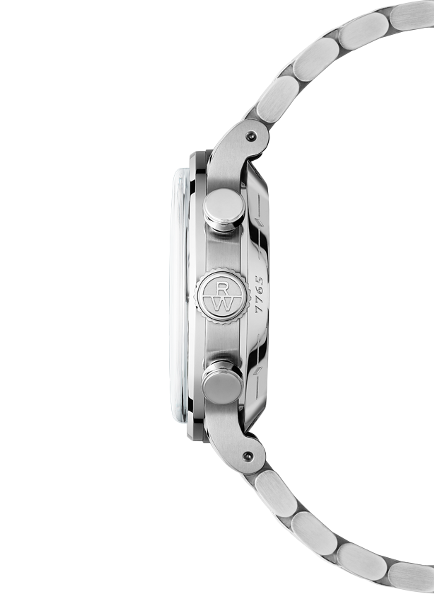 Montre automatique Millesime Chronographe Tri-Compax en acier inoxydable RAYMOND WEIL Noir
