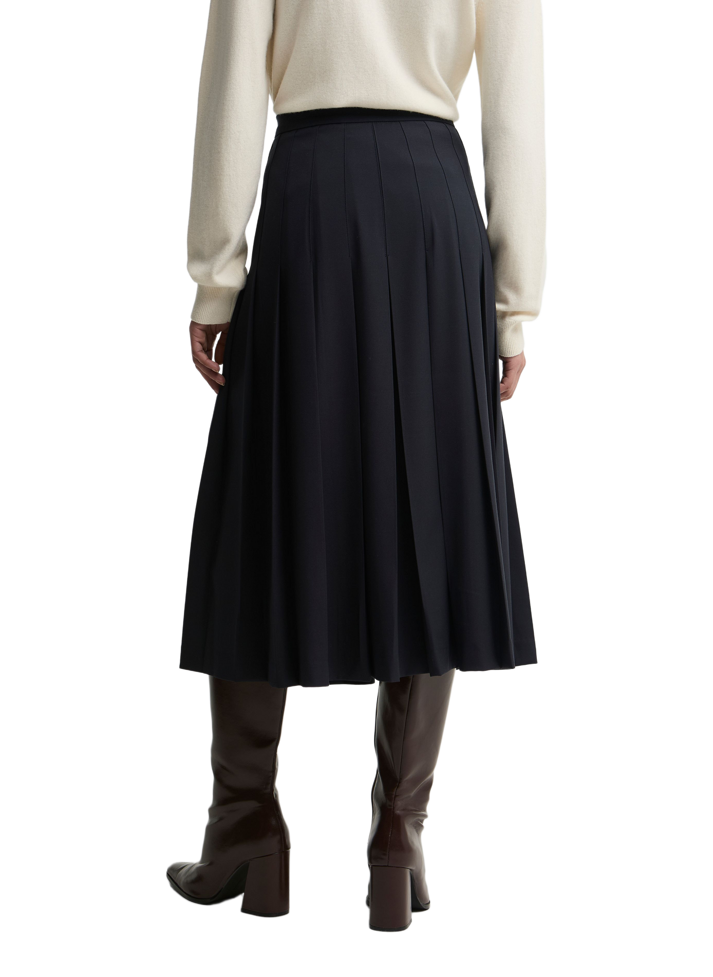 Delilah midi skirt with belts BARBOUR Blue