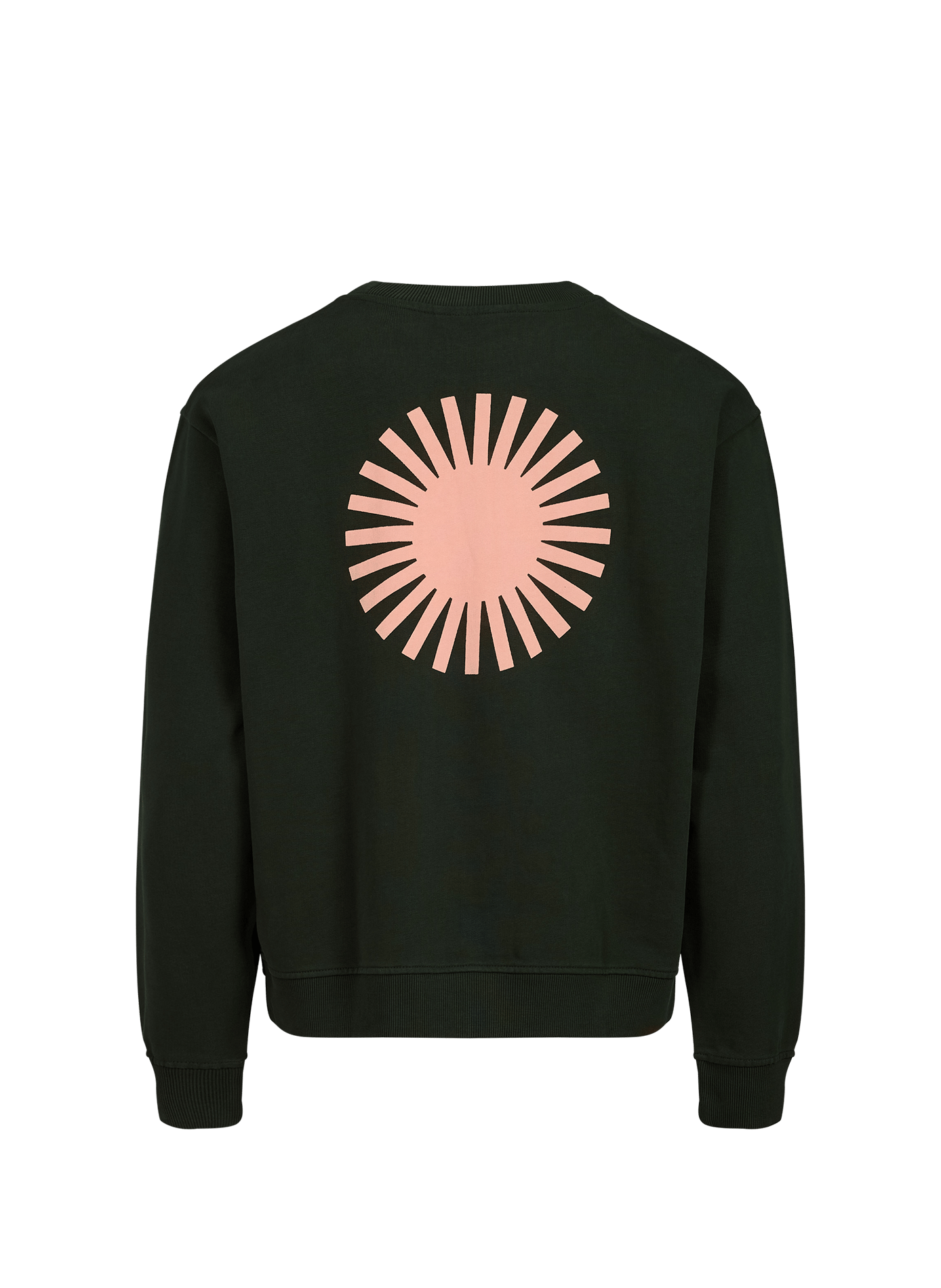 Relaxed cotton Leon sweatshirt THINKING MU Green