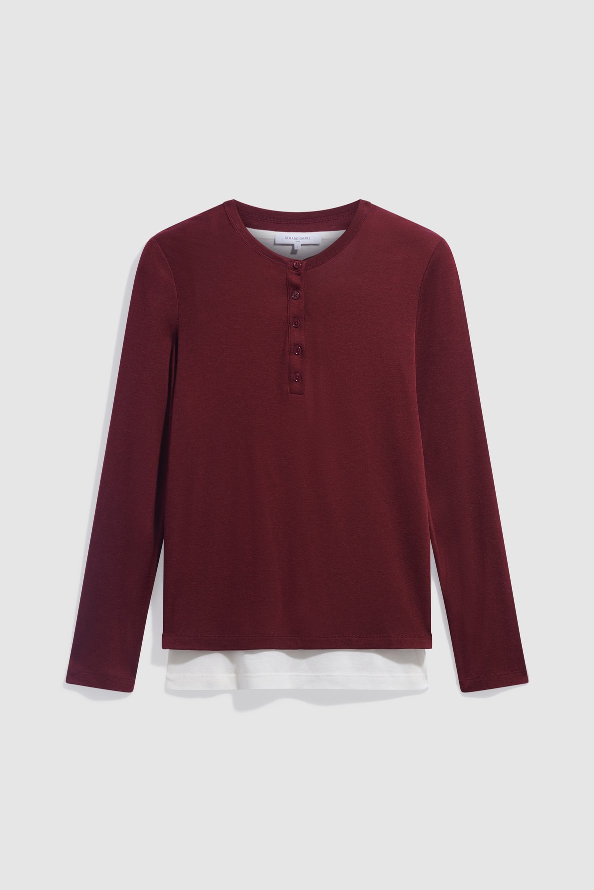 T-shirt superposé - becca GERARD DAREL Rouge