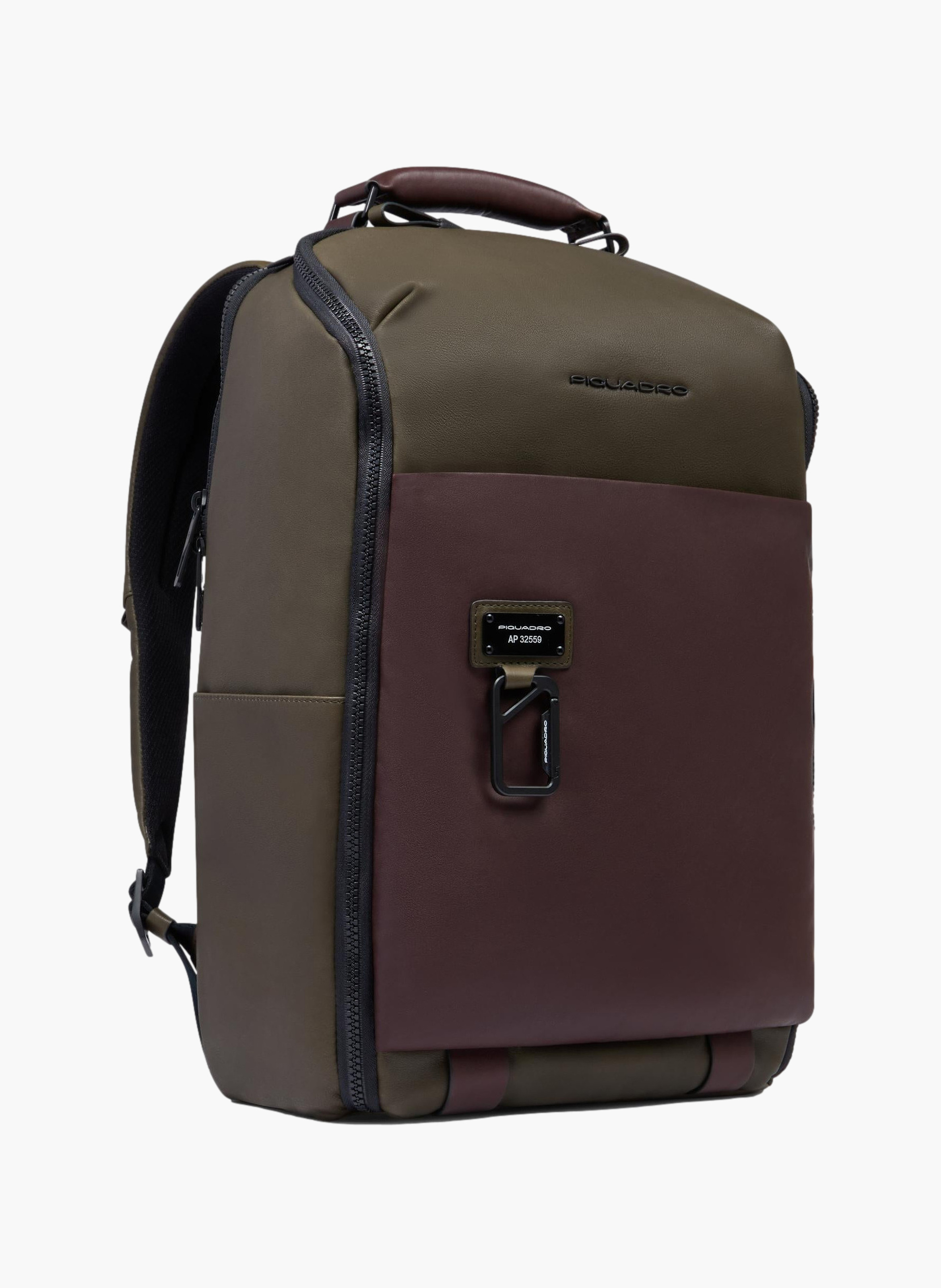Sac à dos de voyage pour ordinateur 15,6" PIQUADRO Vert