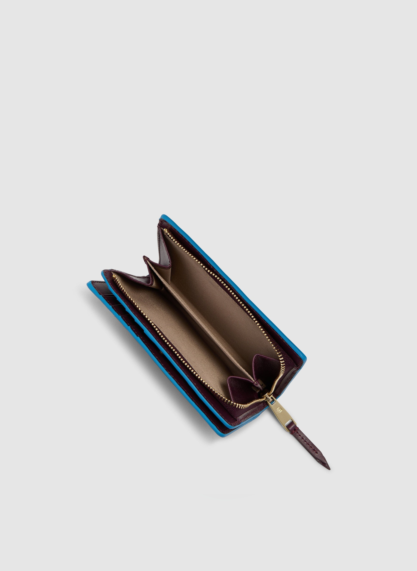 Portefeuille femme avec porte-monnaie PIQUADRO Rouge