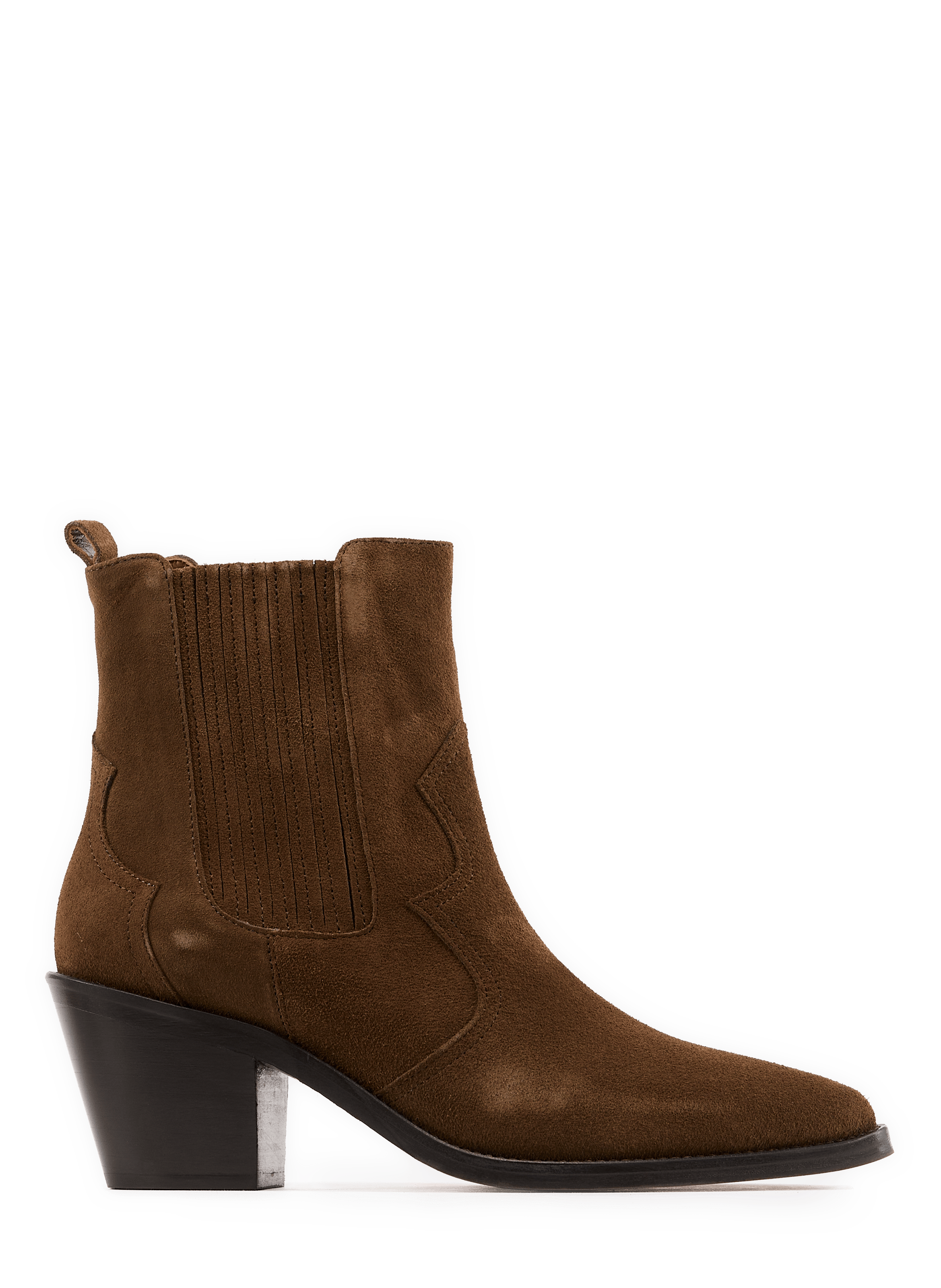 Bottines en cuir BOBBIES Braun
