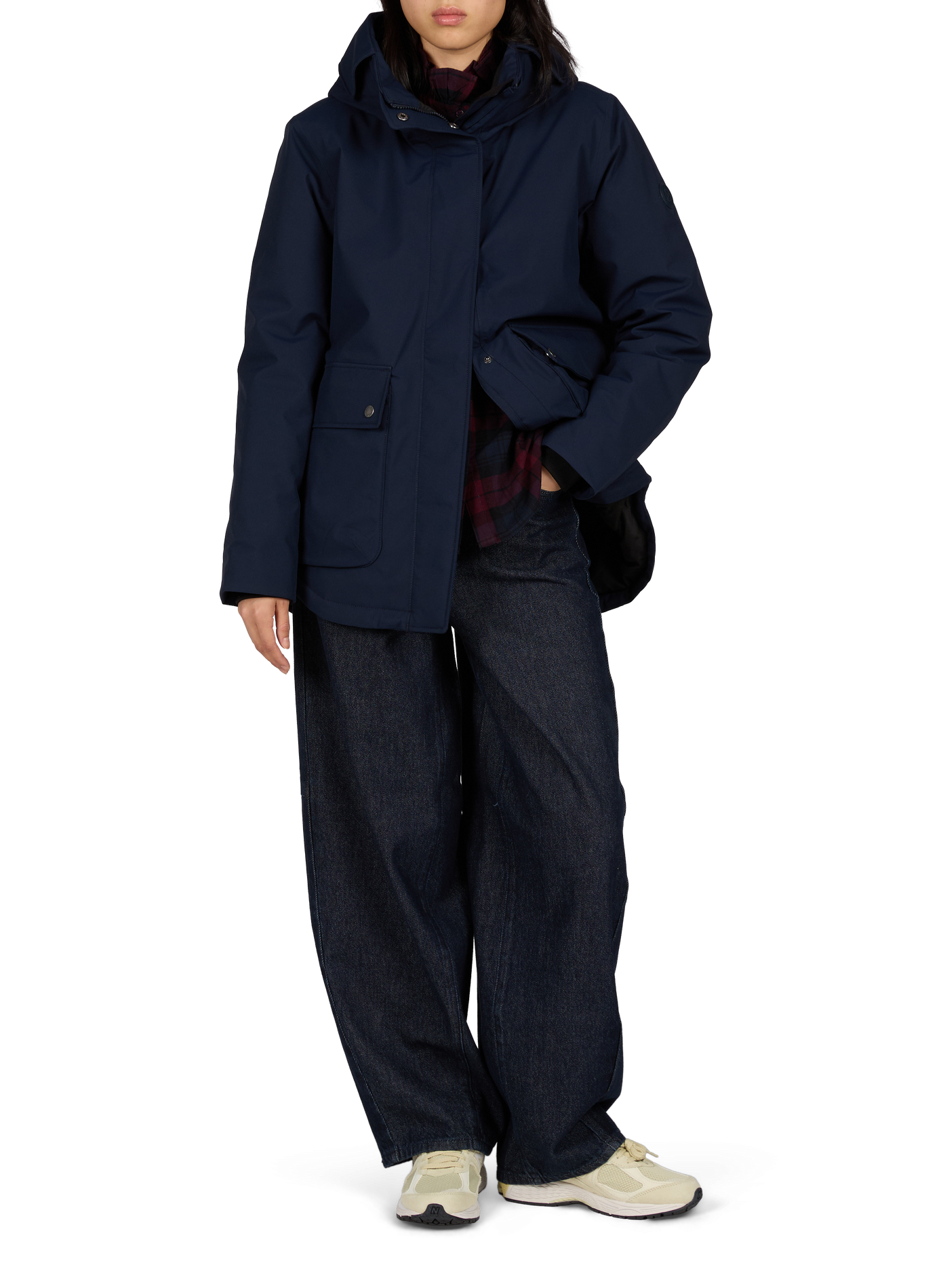 Daniella quilted windbreaker jacket DIDRIKSONS Blue