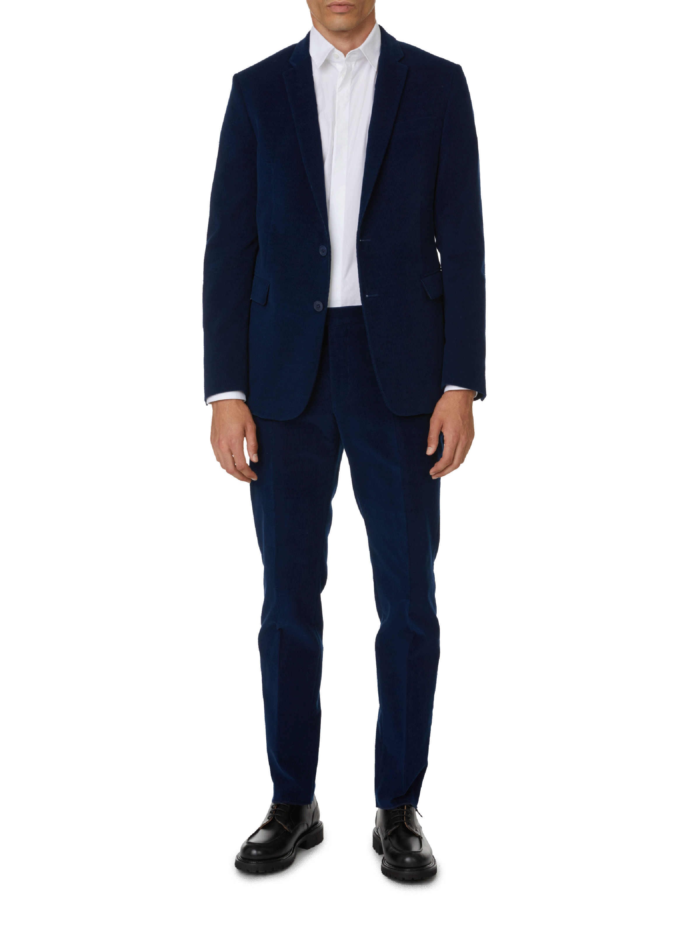 Samt-Cordjacke SAISON 1865 Blau