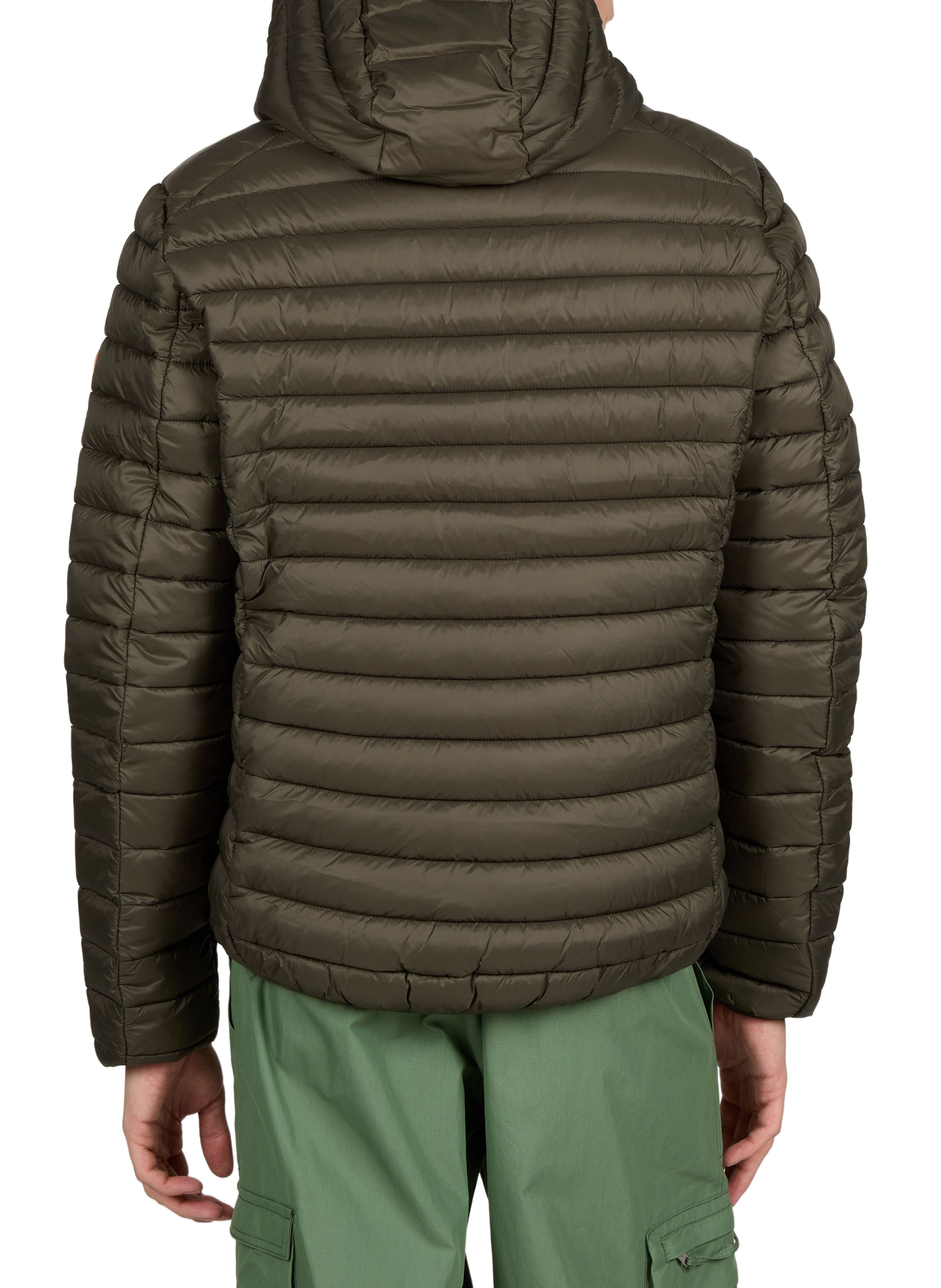 Padded Oversized Donald Puffer Coat SAVE THE DUCK Khaki