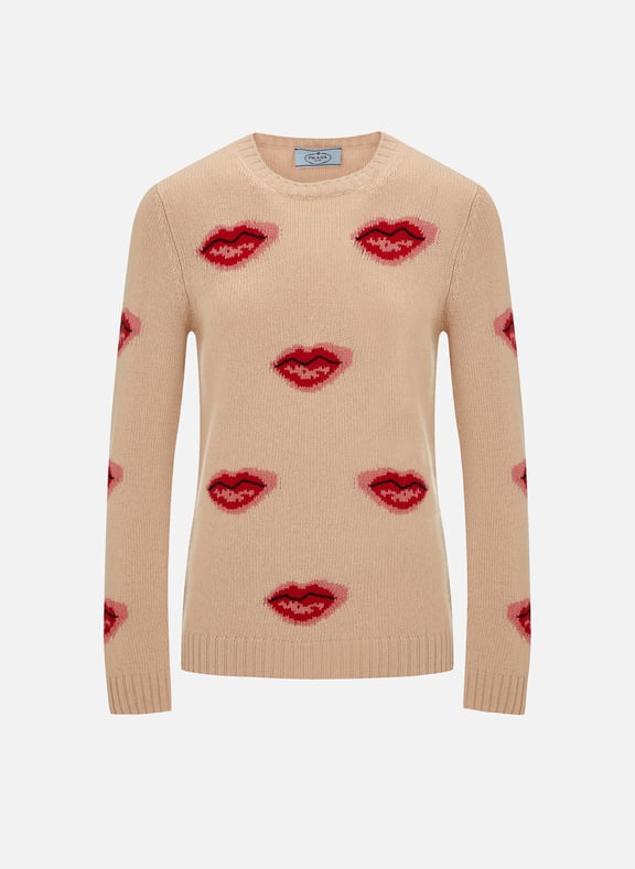 New wool and cashmere jumper PRADA New wool and cashmere jumper PRADA