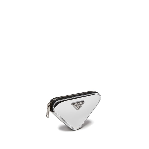 Portefeuille chaine en cuir